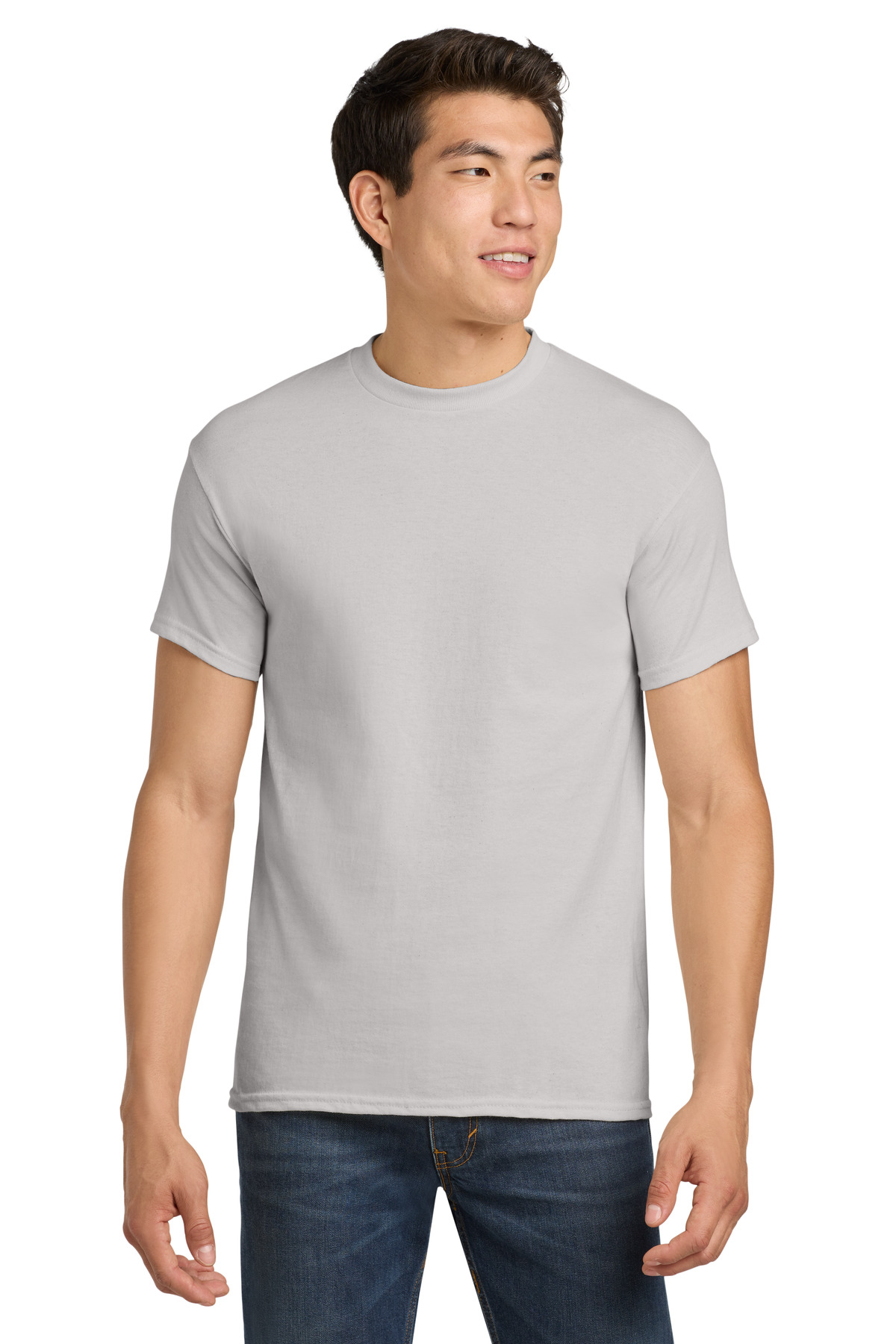 Gildan 5000 — Ice Grey front
