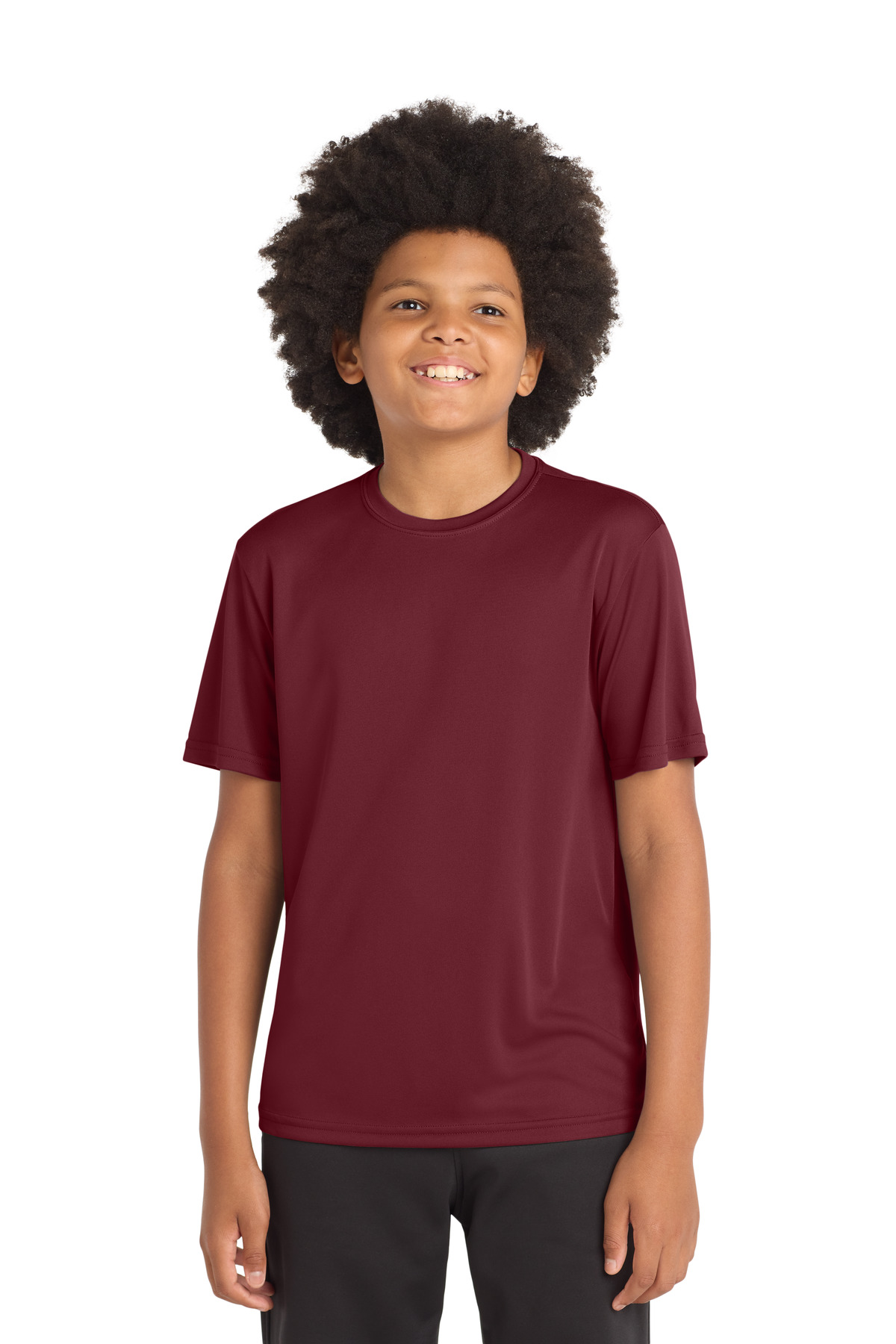 Sport-Tek YST350 — Maroon front