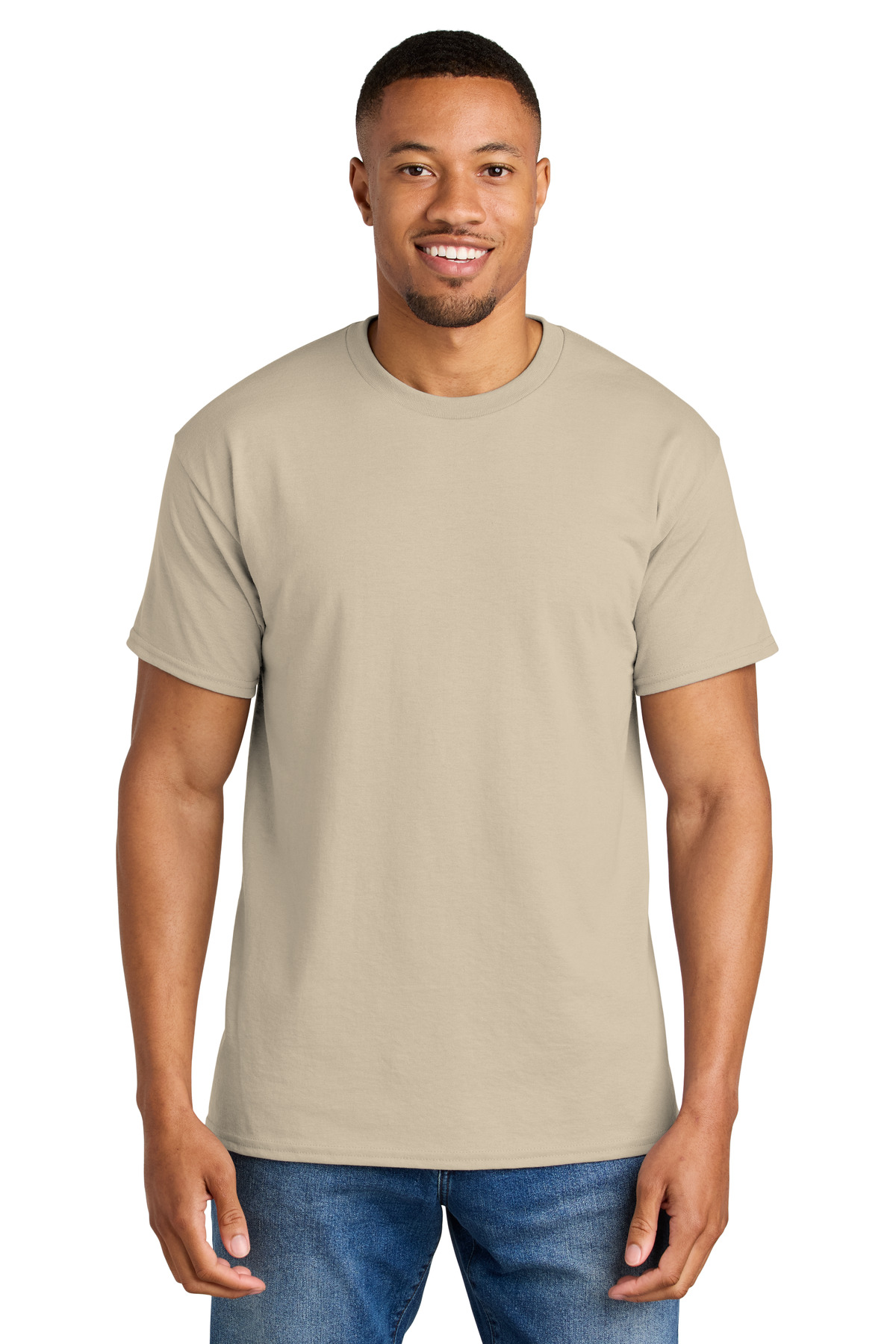 Gildan 8000 — Sand front