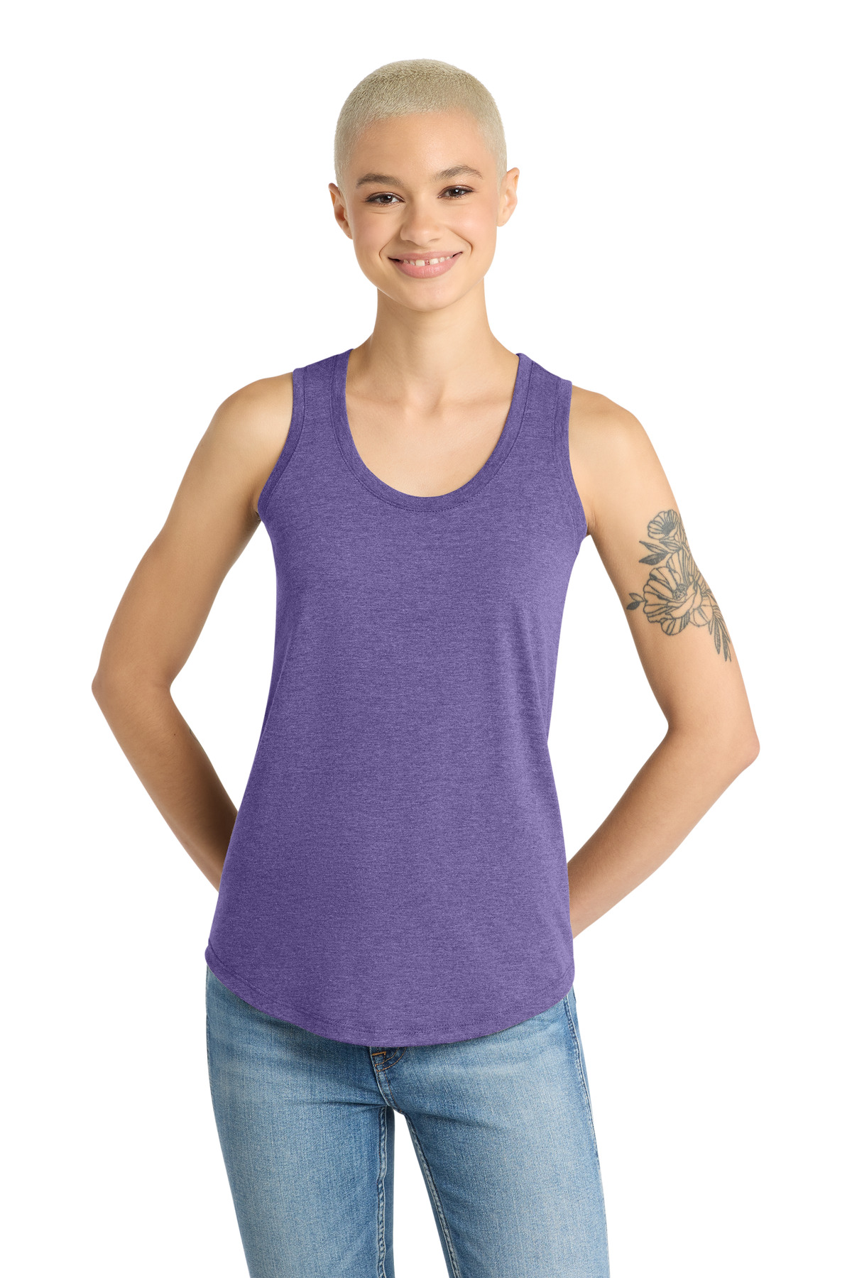 District DM138L — Purple Frost front
