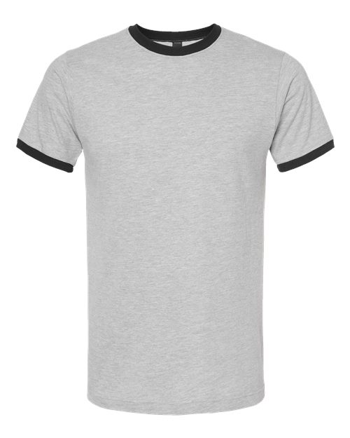 Tultex 246 — Heather Grey Black