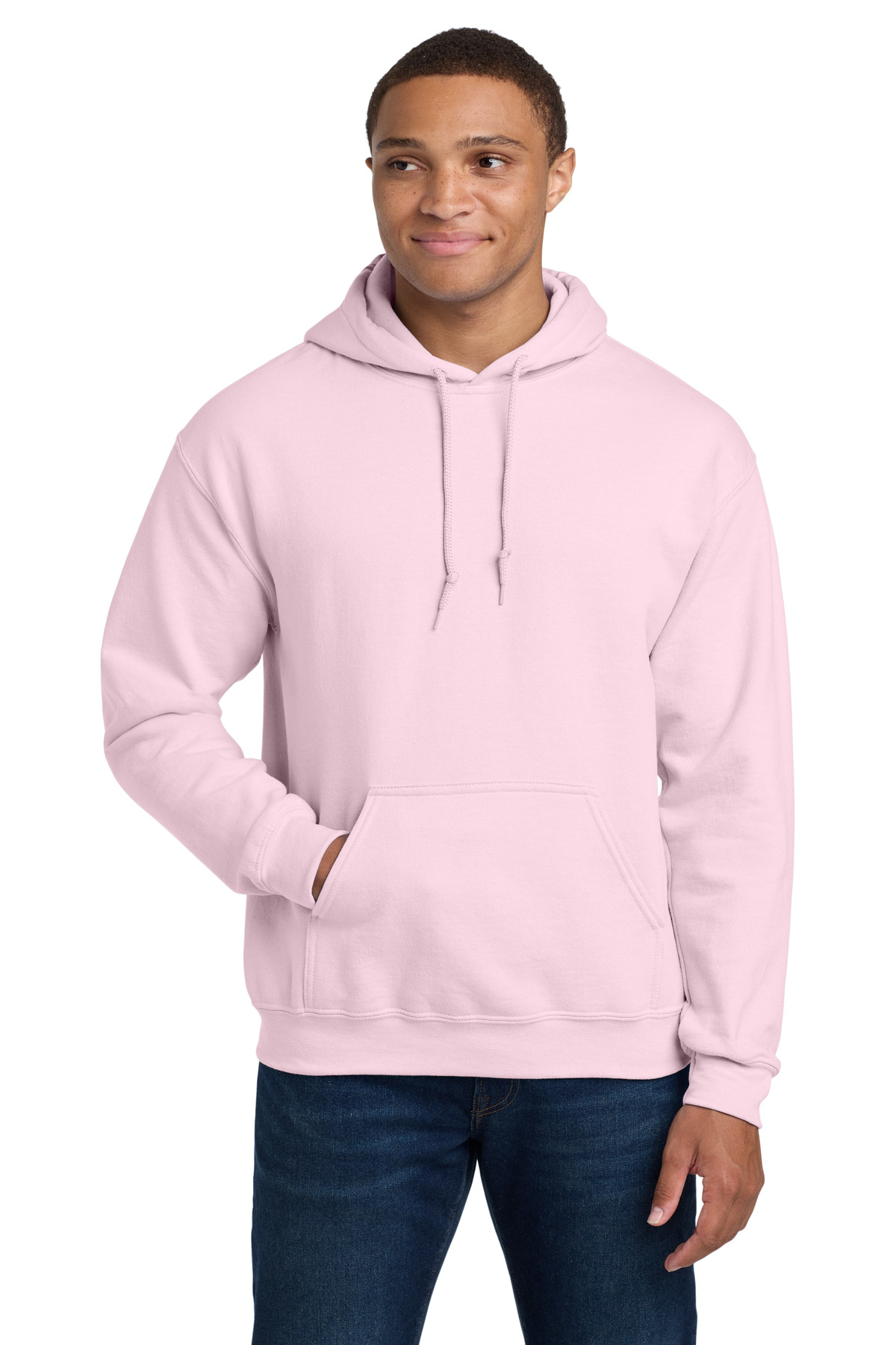 Gildan 18500 — Light Pink front