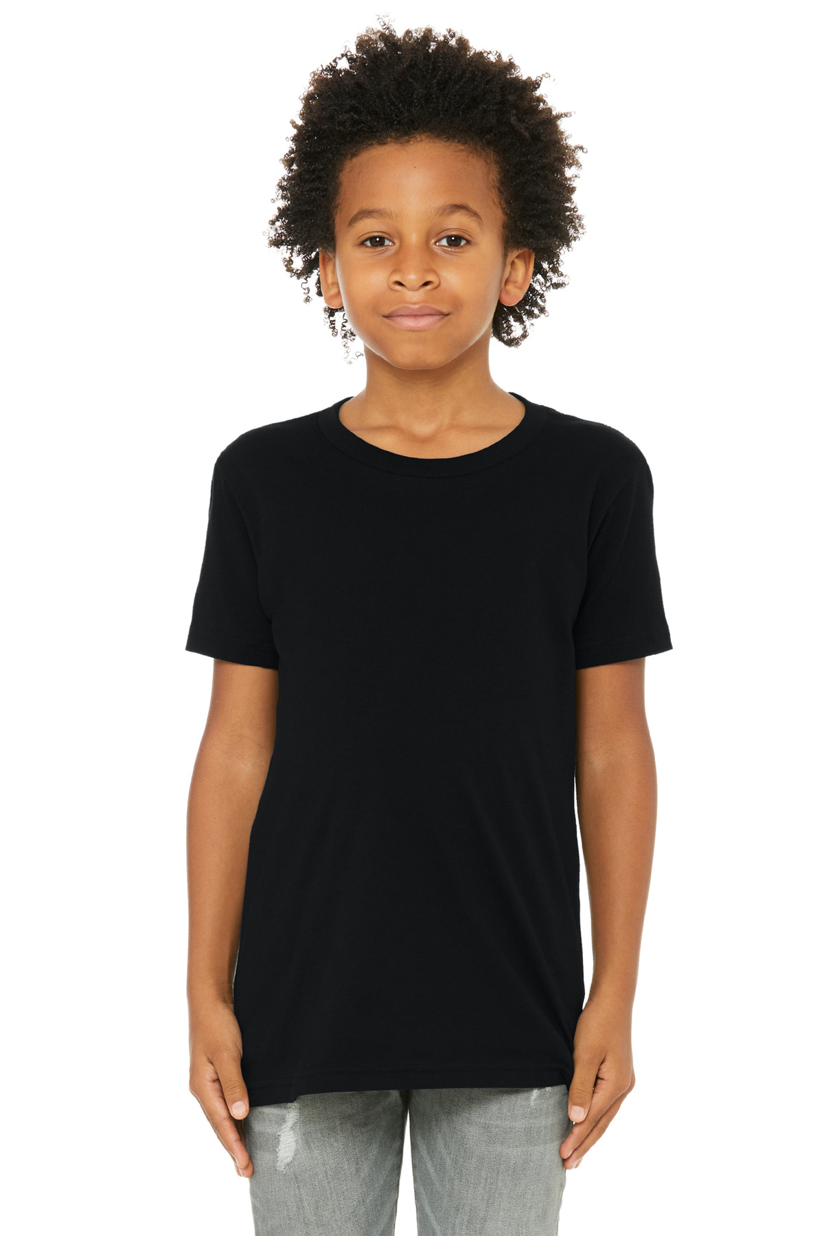 BELLA + CANVAS 3001Y — Black
