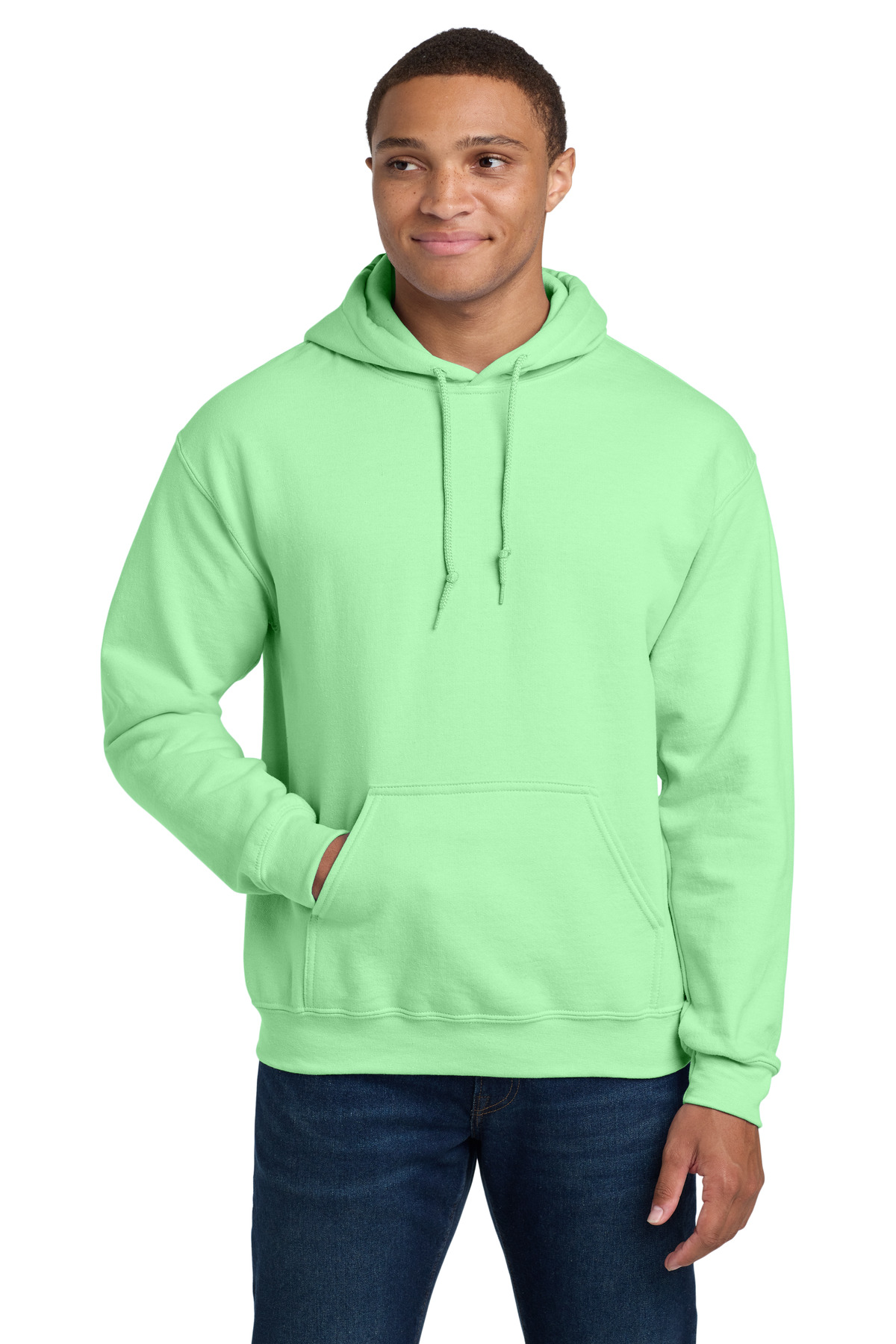 Gildan 18500 — Mint Green front