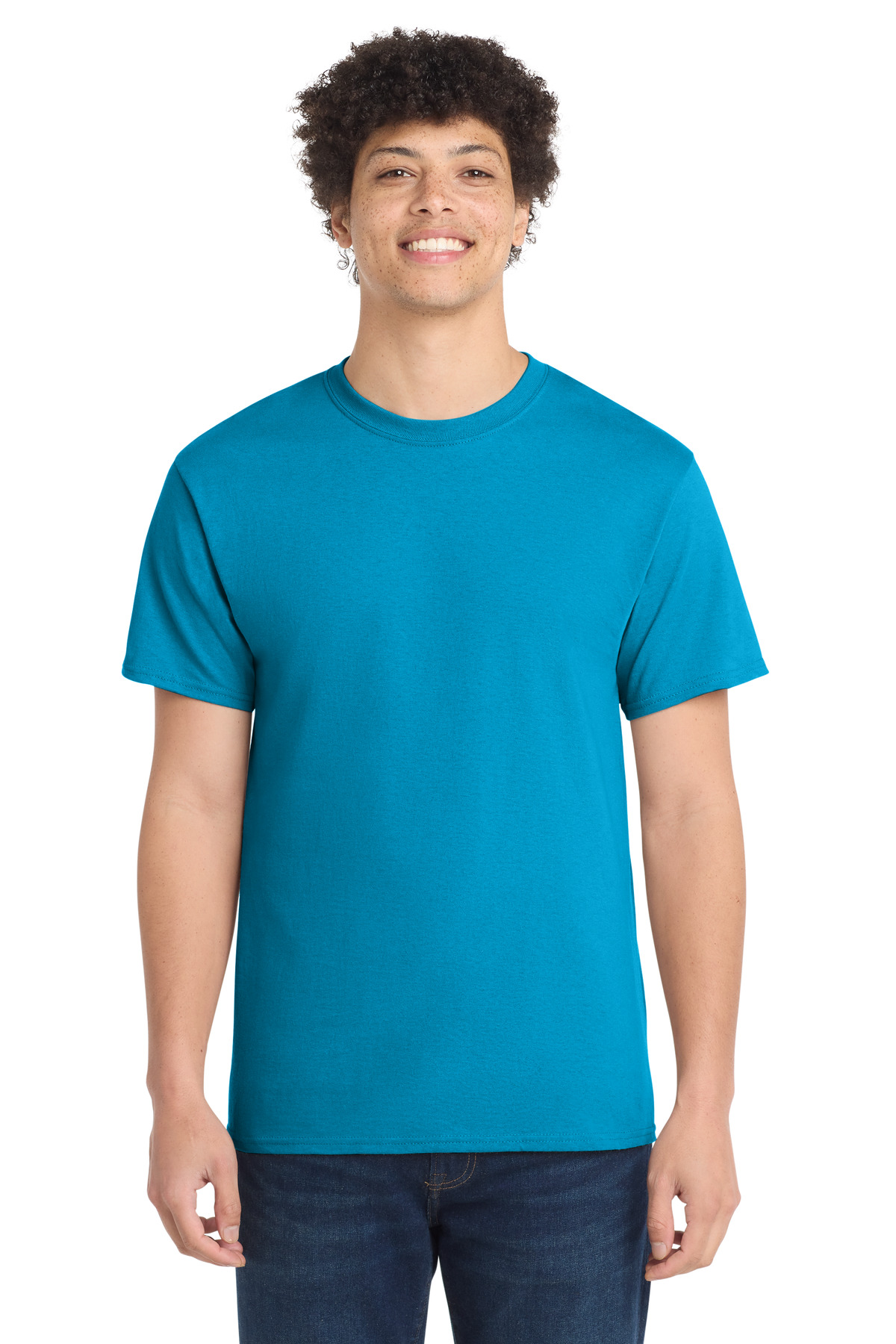Port & Co PC54 — Neon Blue front