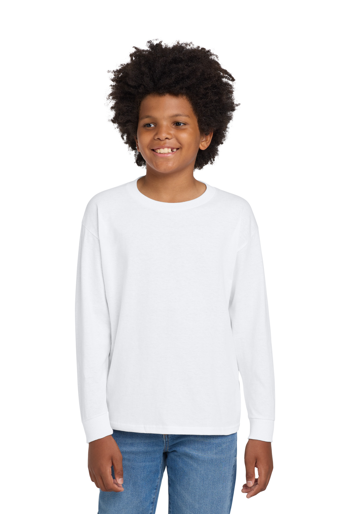 Gildan 5400B — White front