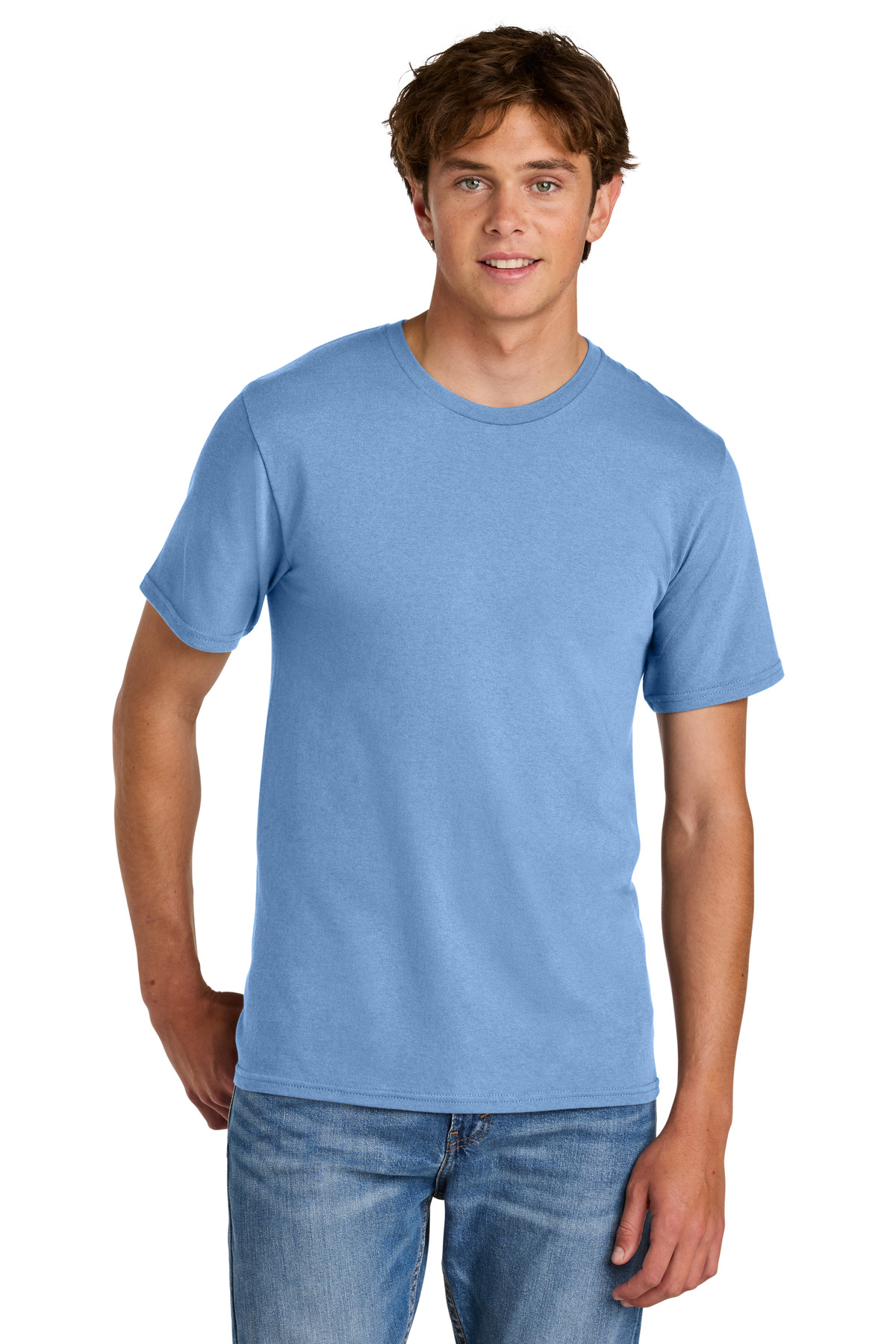 Port & Co PC43 — Carolina Blue front