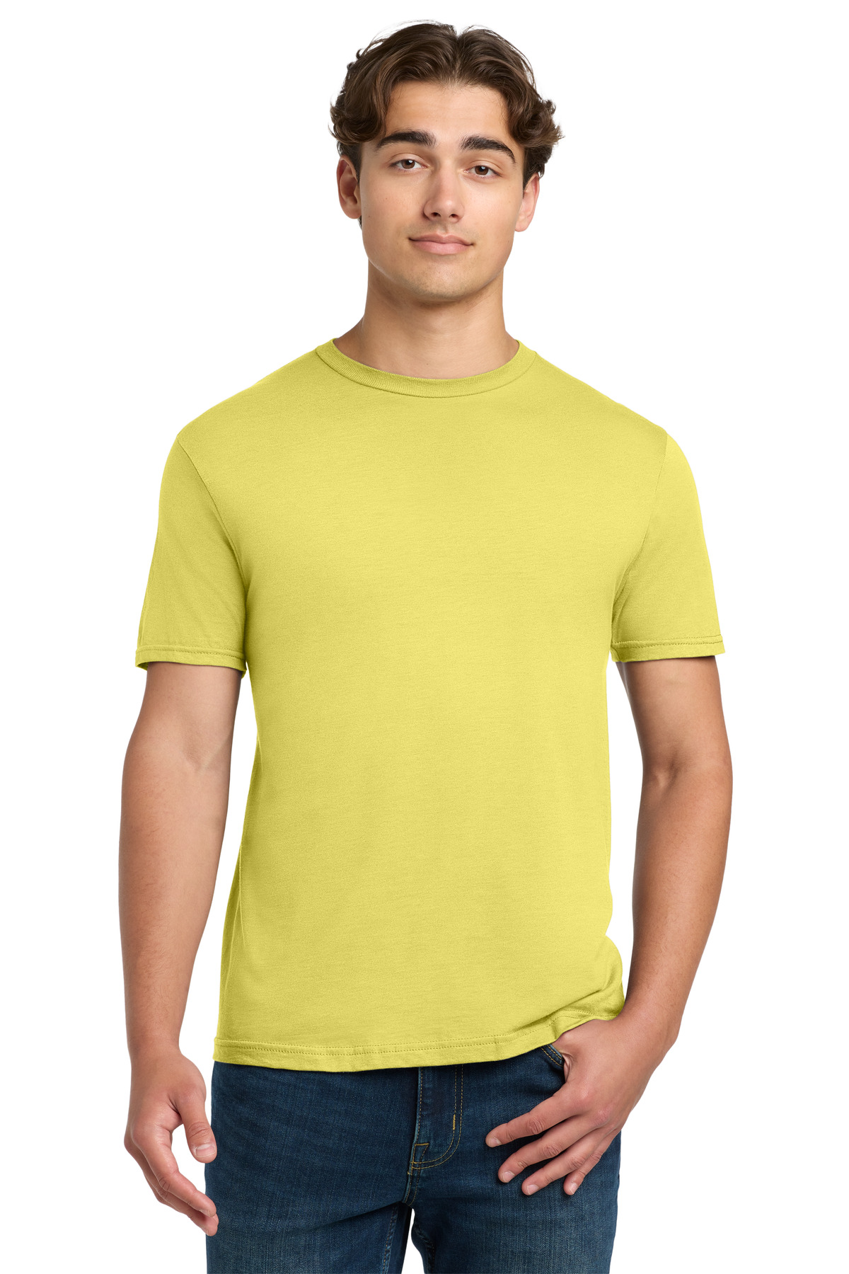 Gildan 64000 — Cornsilk front