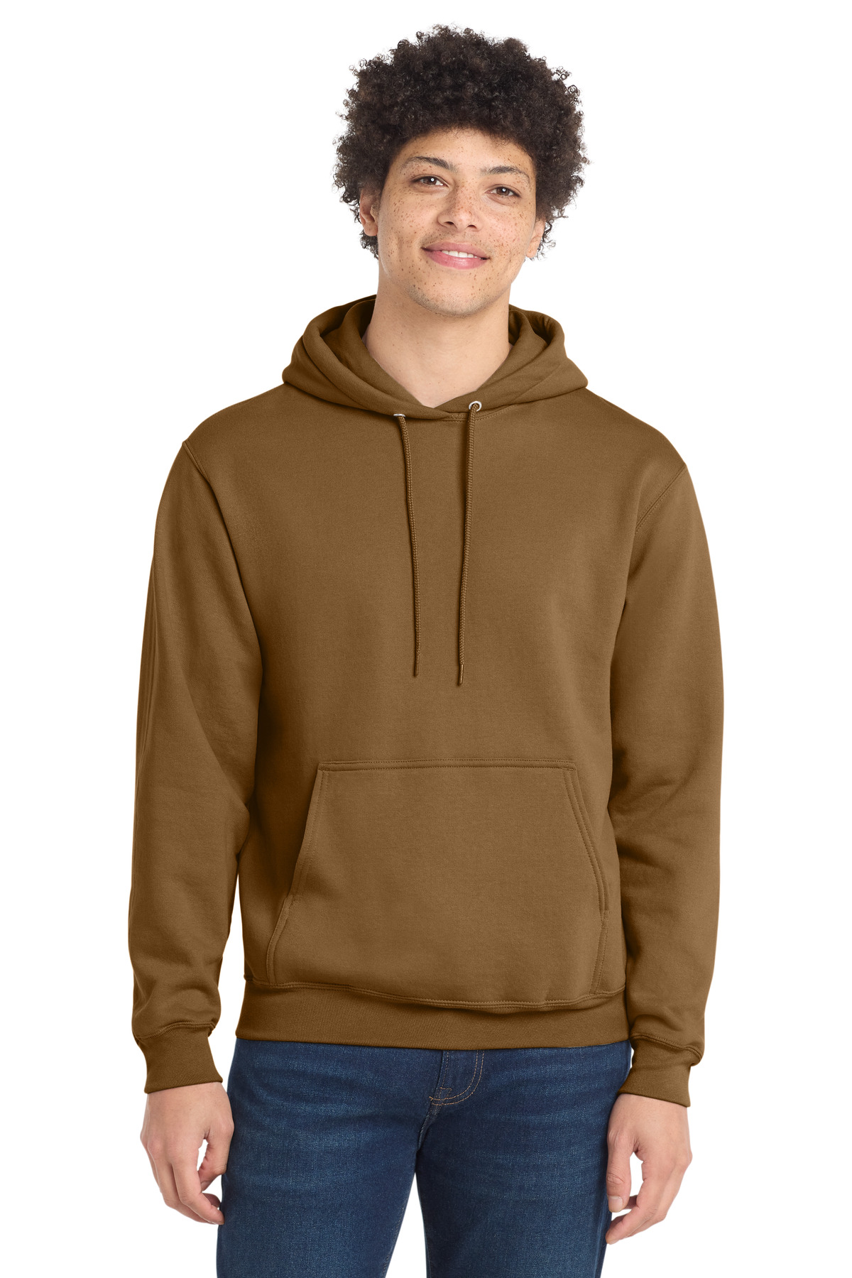 Port & Co PC78H — Duck Brown front