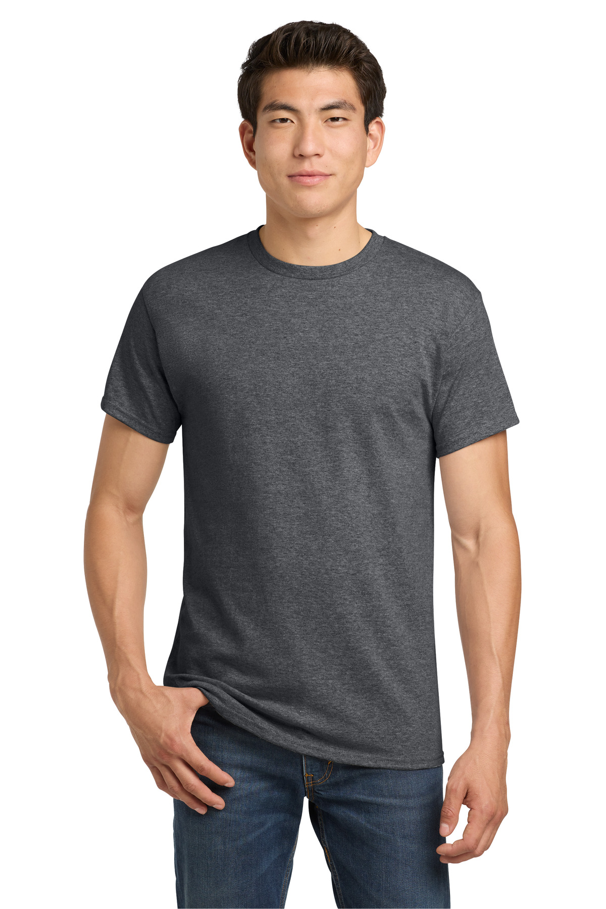 Gildan 5000 — Graphite Heather front