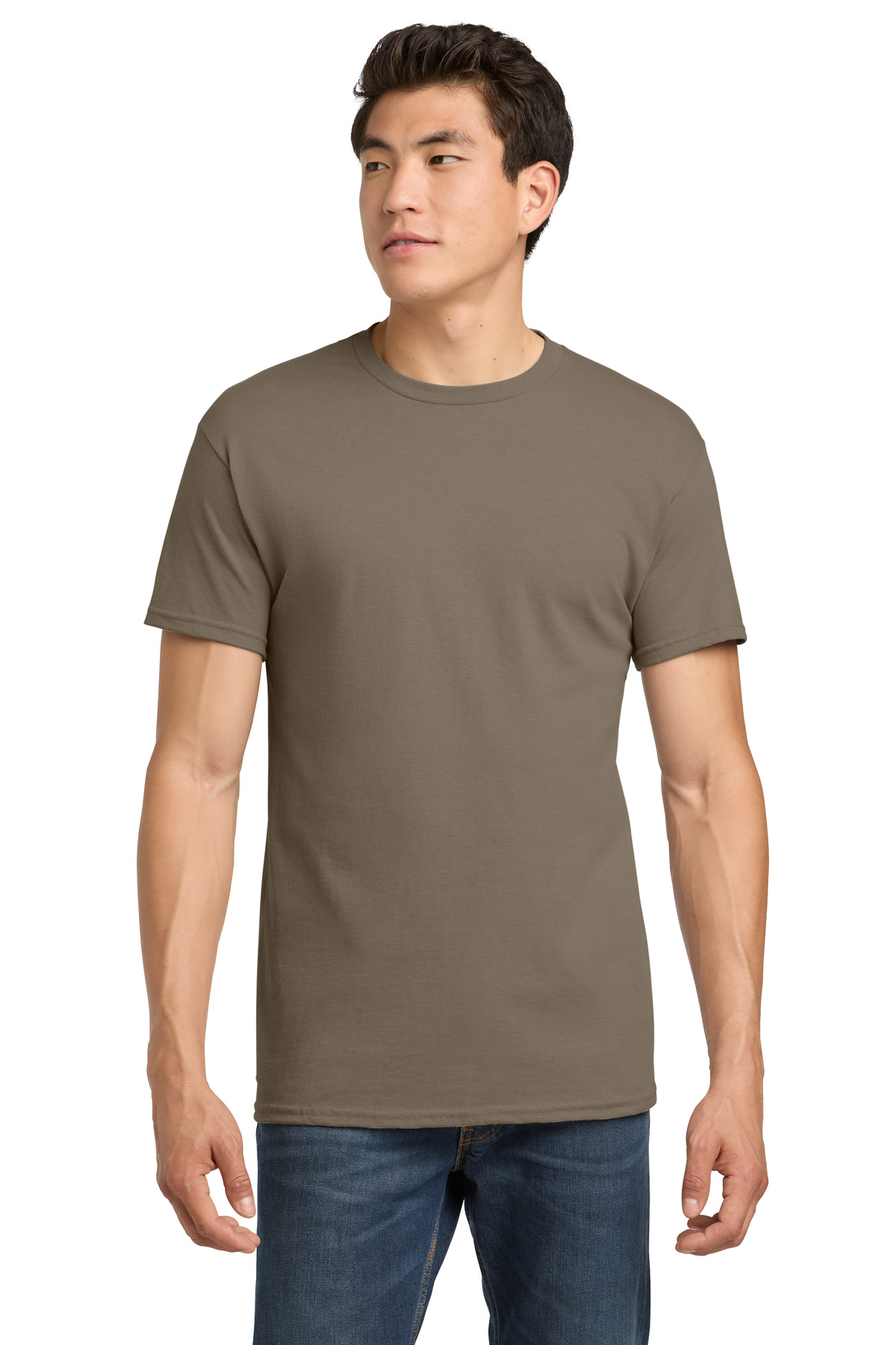 Gildan 5000 — Brown Savana front
