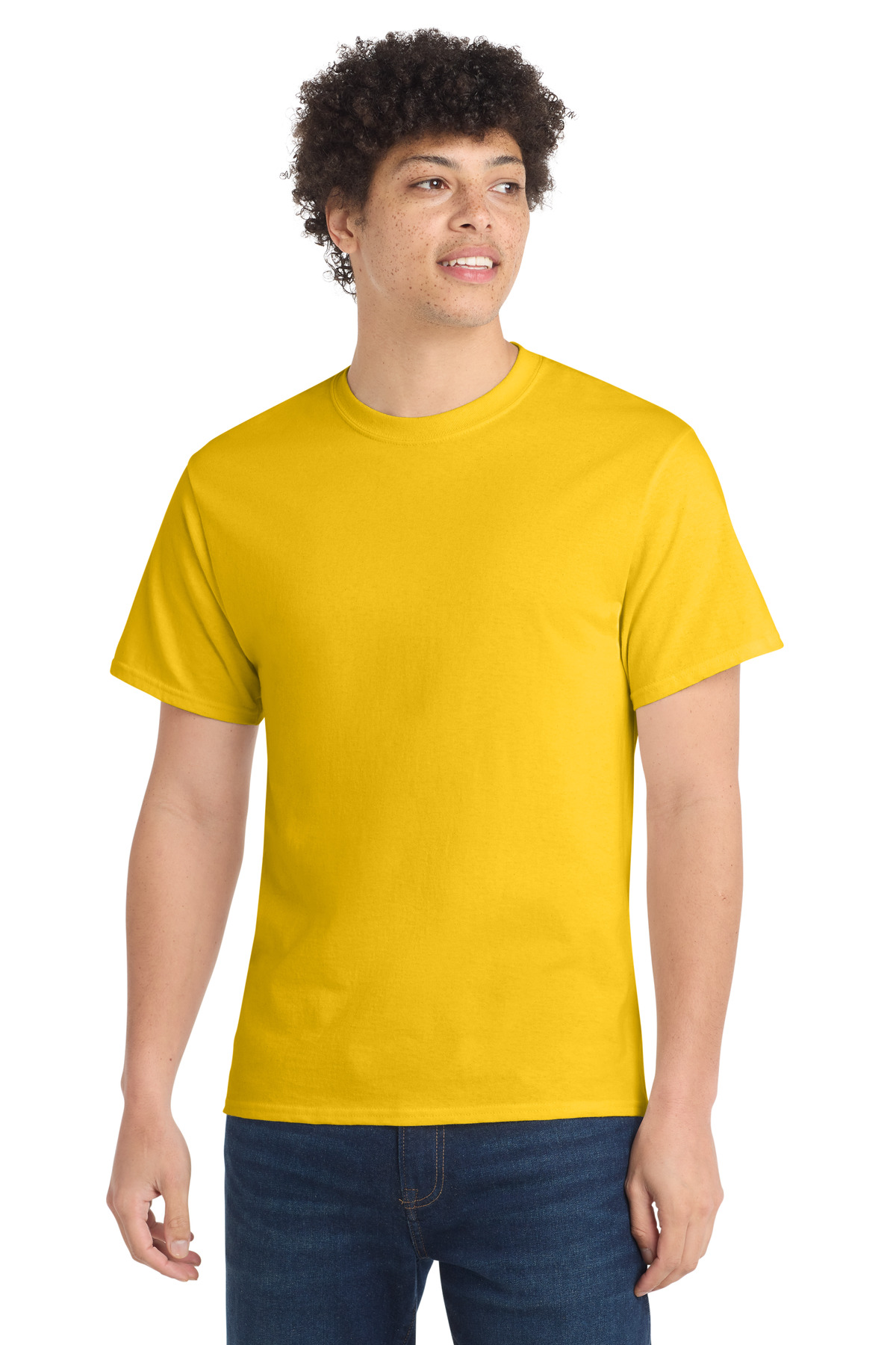 Port & Co PC54 — Lemon Yellow front