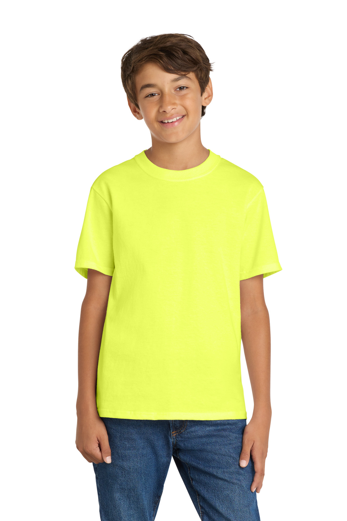 Port & Co PC54Y — Neon Yellow front