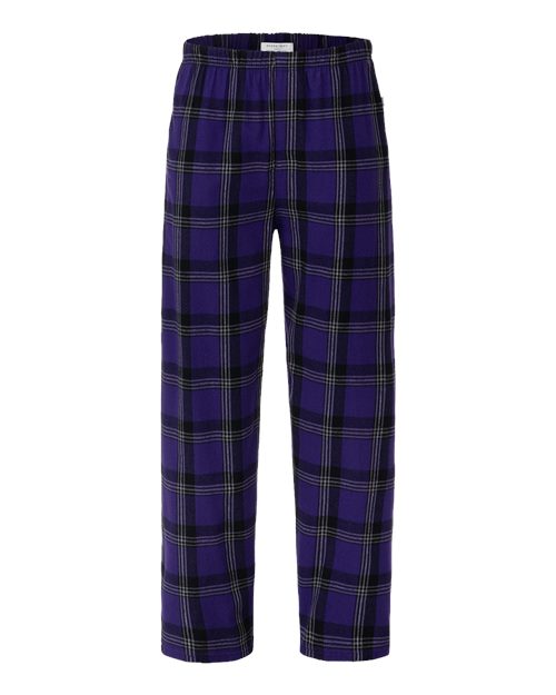 Boxercraft BM6624 — Purple Mcintosh Plaid front