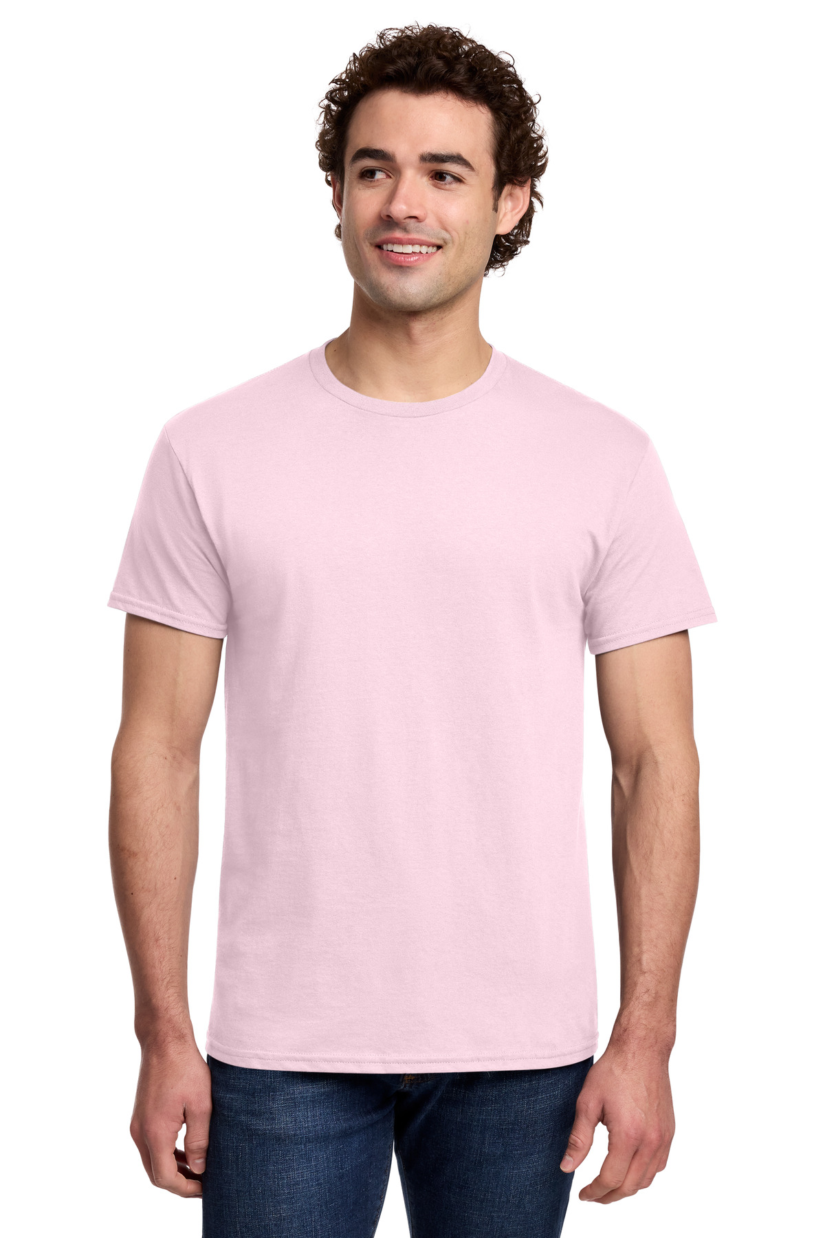 Gildan 3000 — Light Pink front