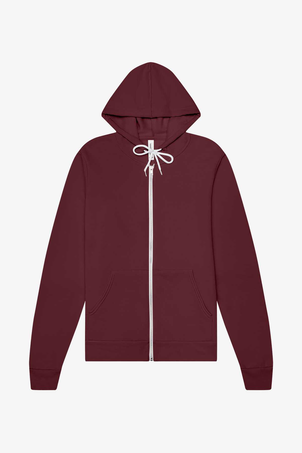 Bella + Canvas 3739 — Maroon front