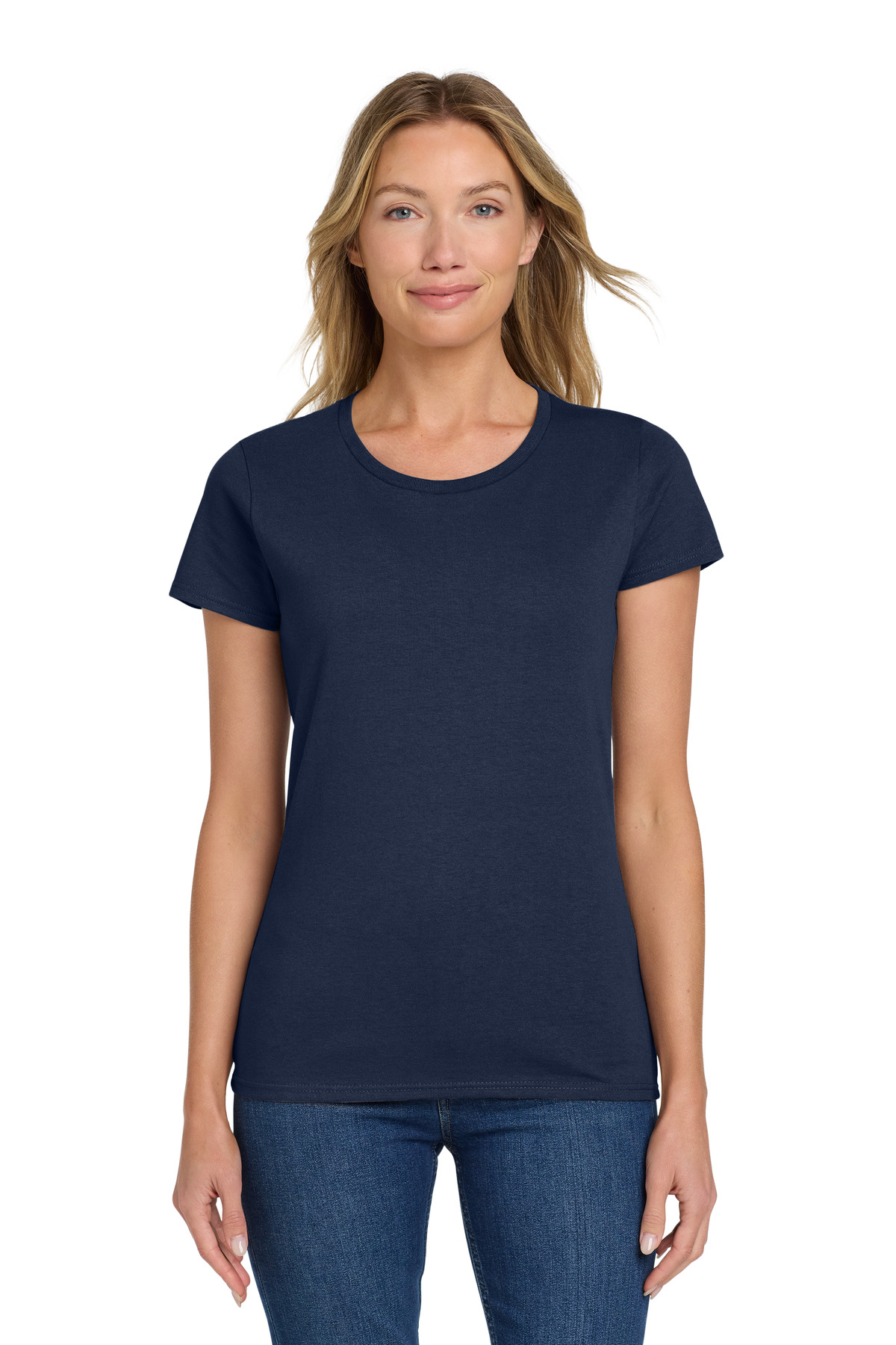 Gildan 5000L — Navy front