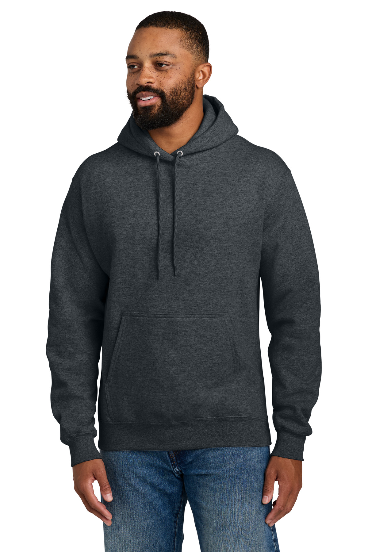 Port & Co PC90H — Dark Heather Grey