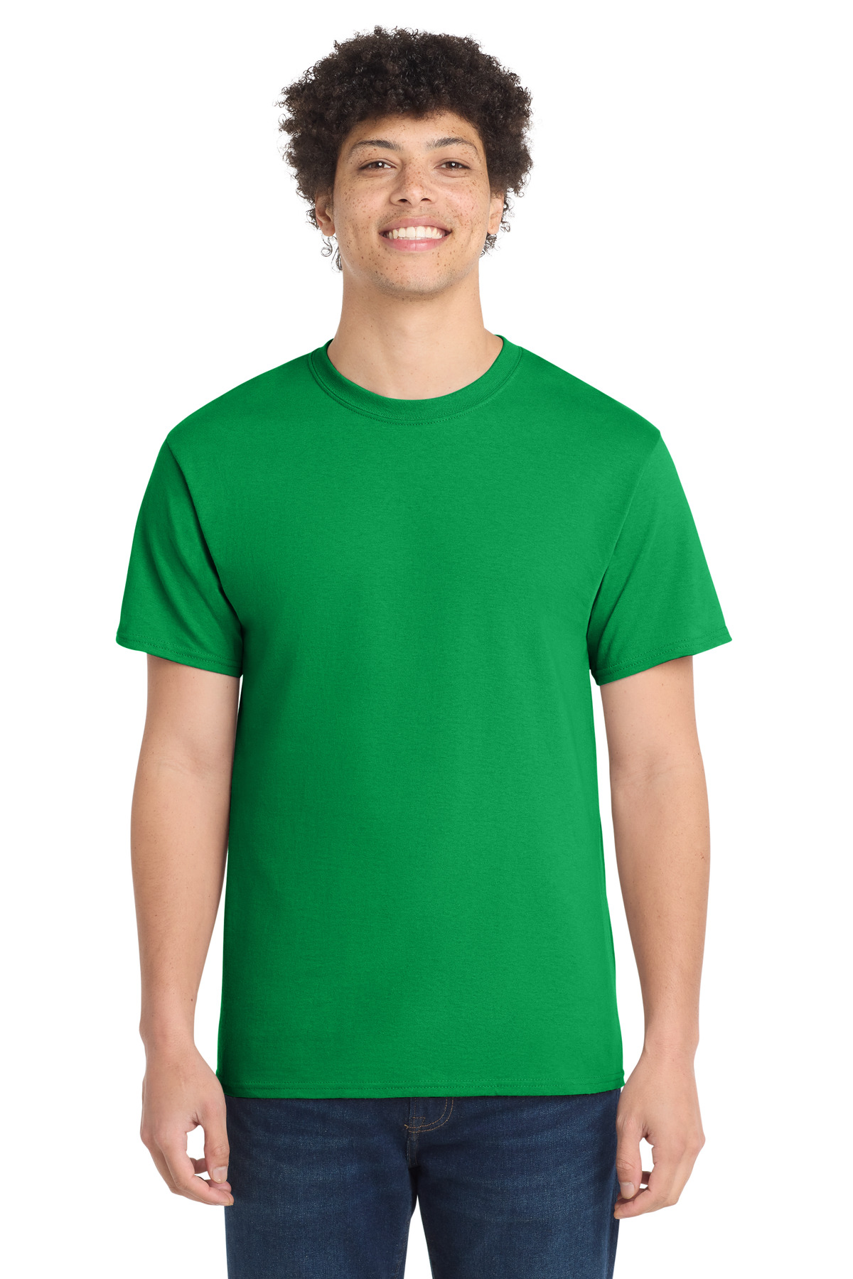 Port & Co PC54 — Clover Green front