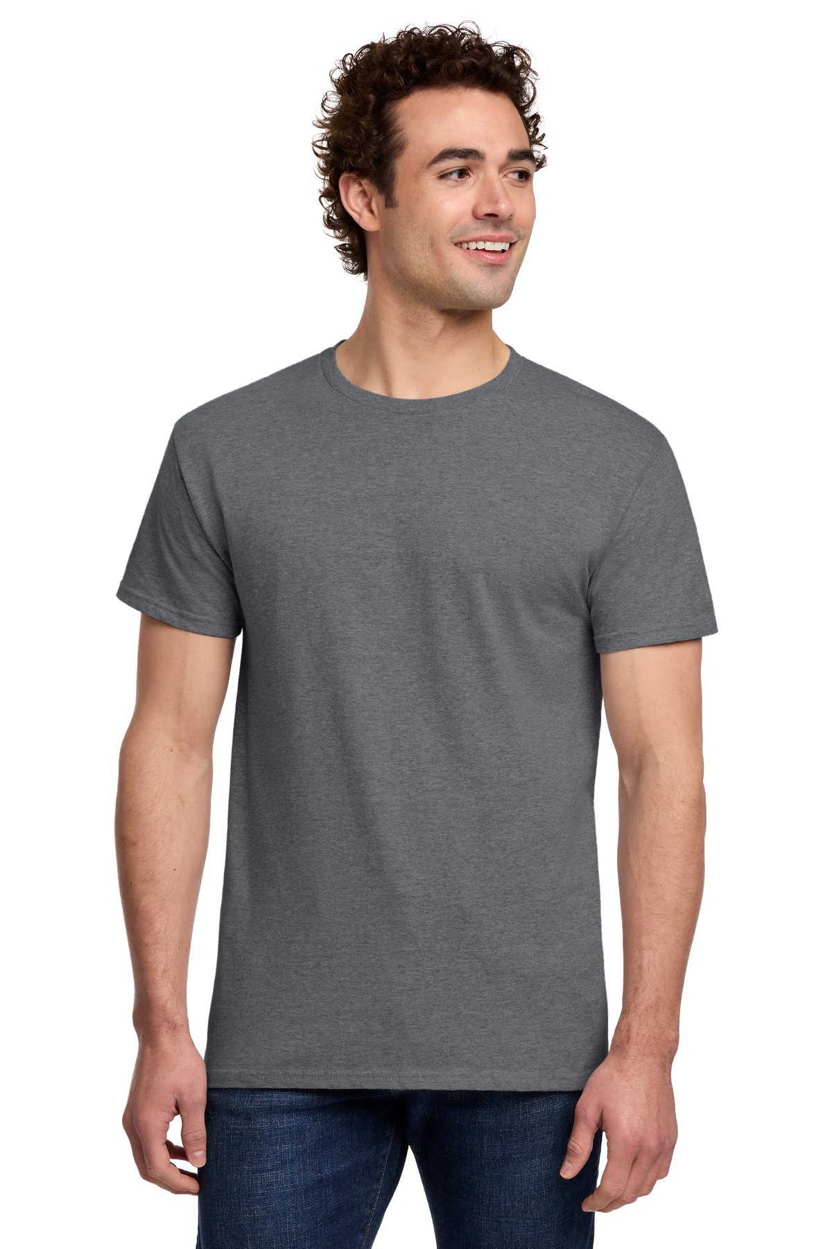 Gildan 3000 — Graphite Heather front