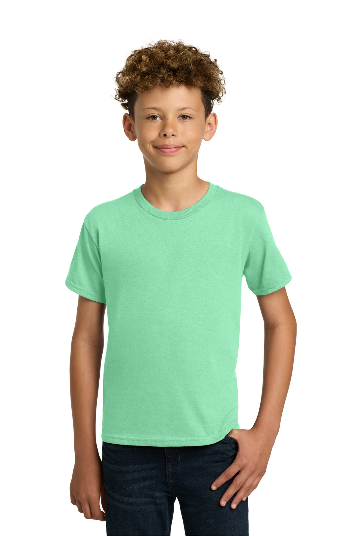 Gildan 5000B — Mint Green front