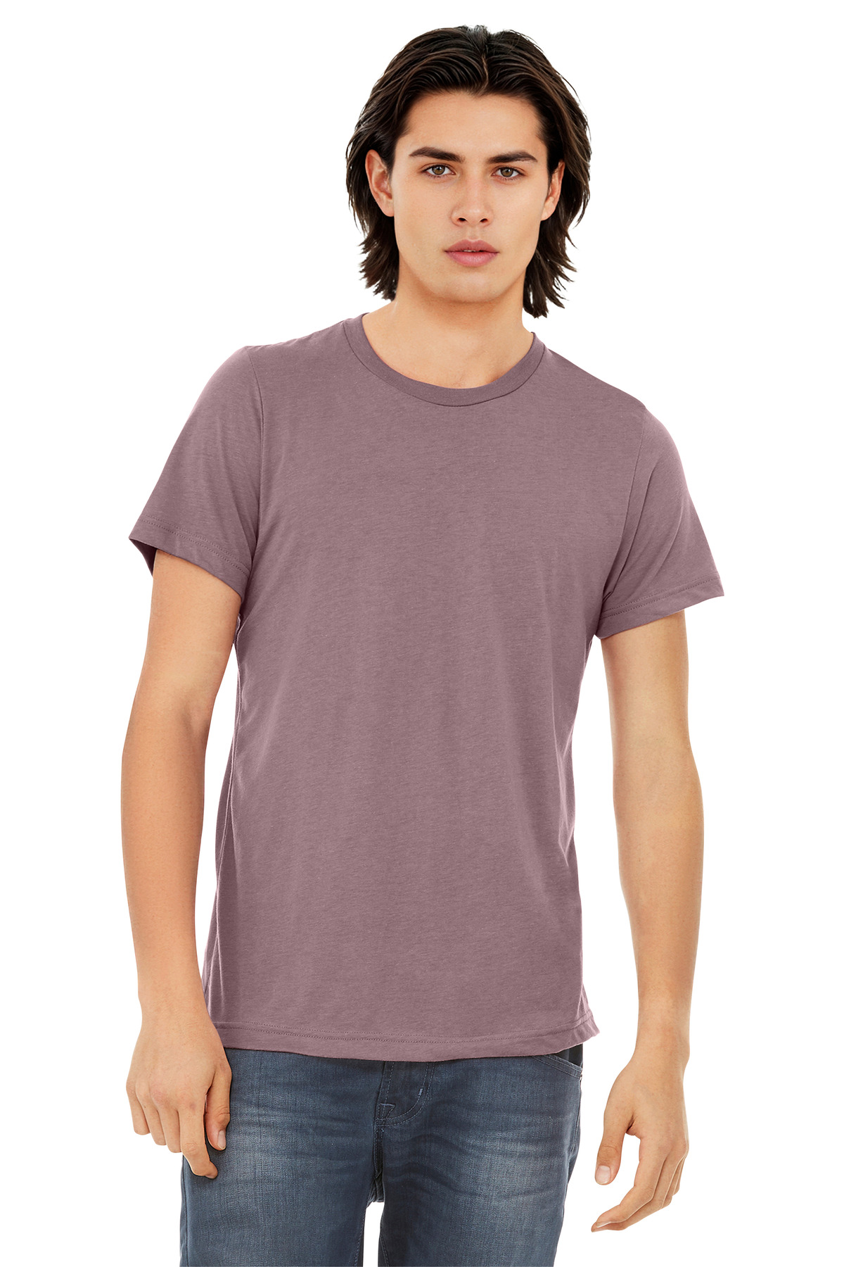 Bella + Canvas 3413 — Orchid Triblend front