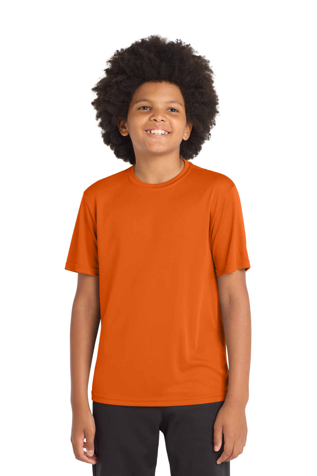 Sport-Tek YST350 — Deep Orange front