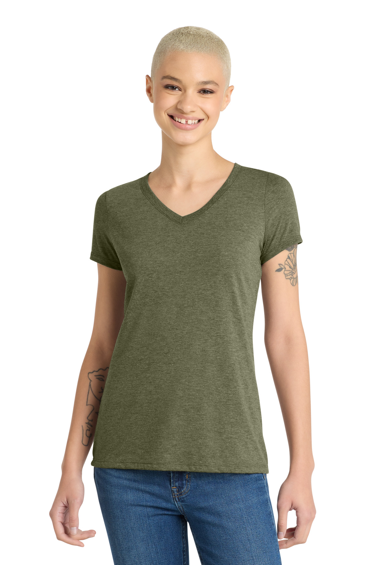 District DM1350L — Military Green Frost front
