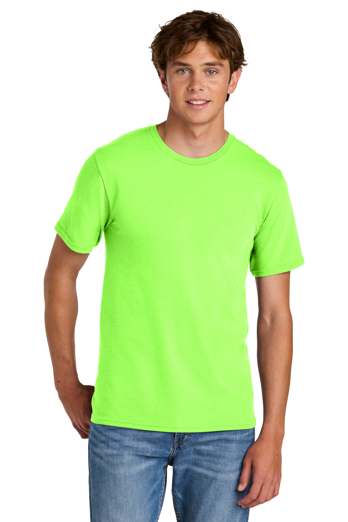 Port & Co PC43 — Neon Green front