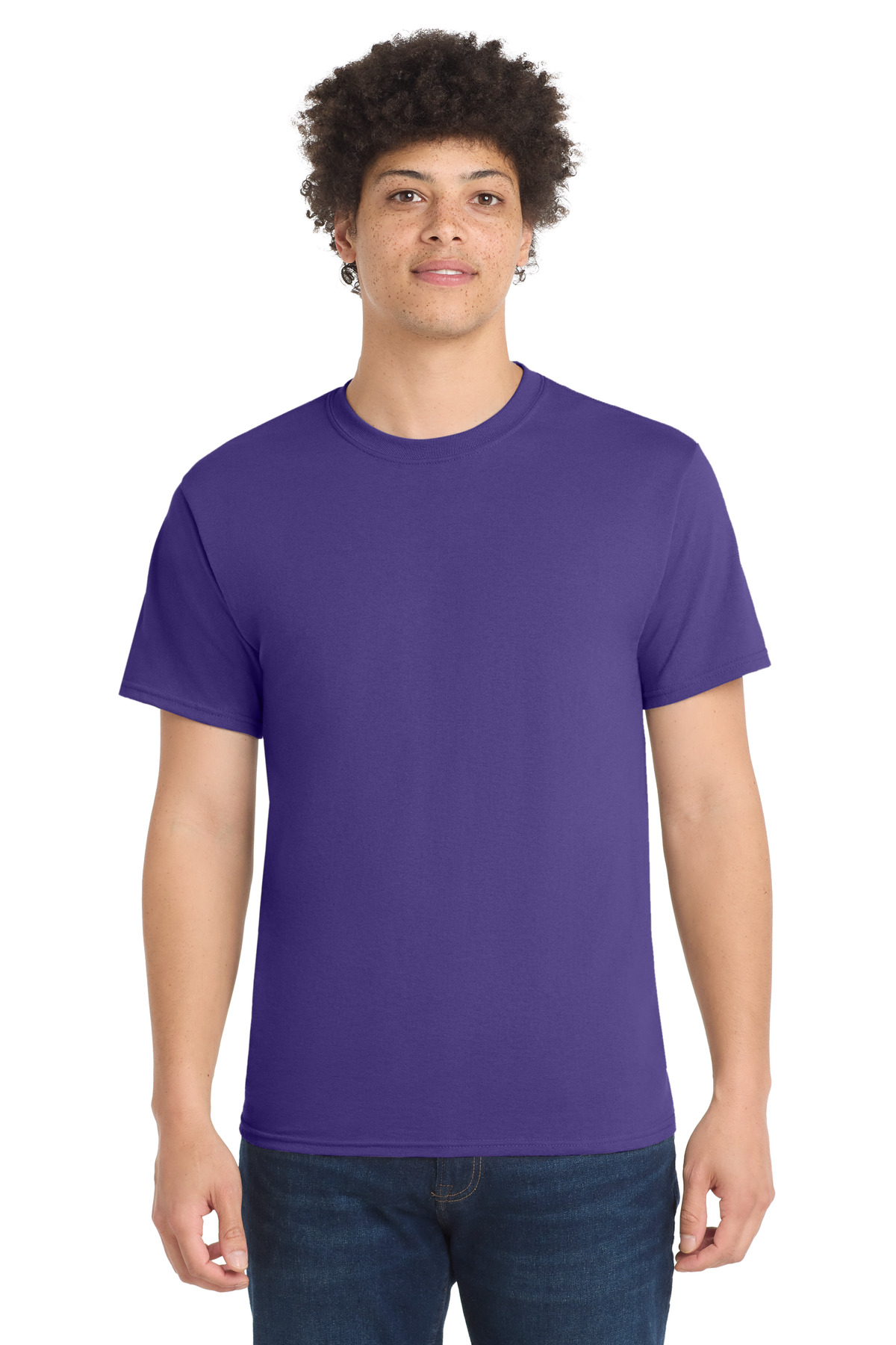 Port & Co PC55 — Purple front