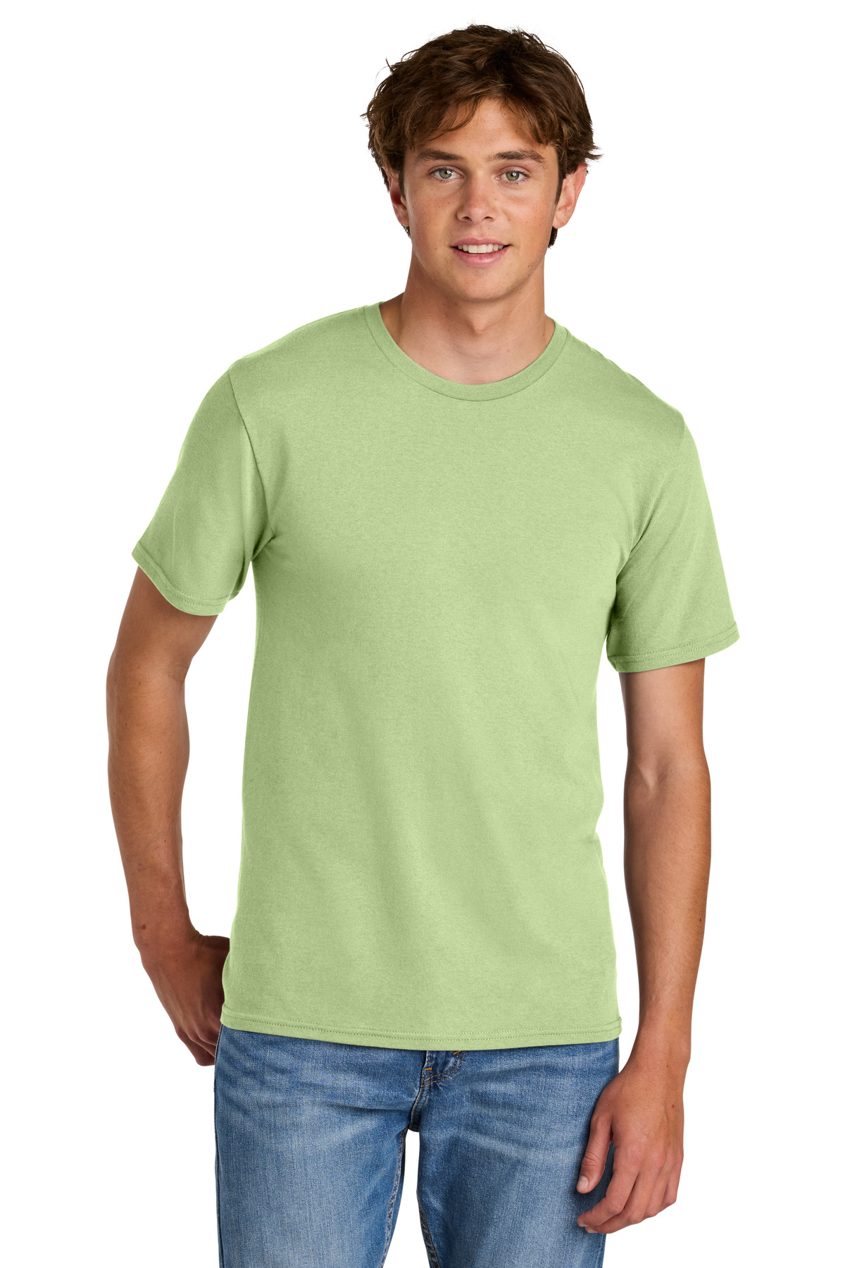 Port & Co PC43 — Pistachio front