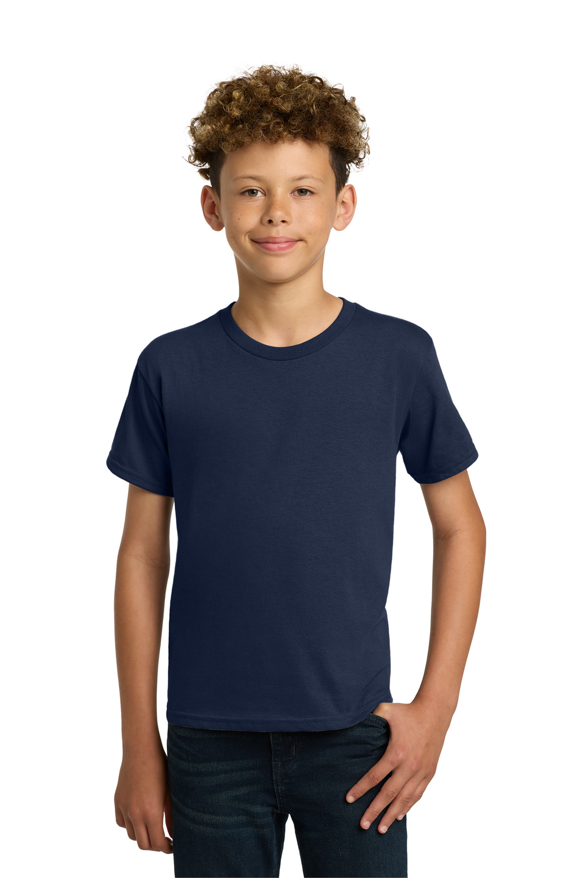 Gildan 5000B — Navy front