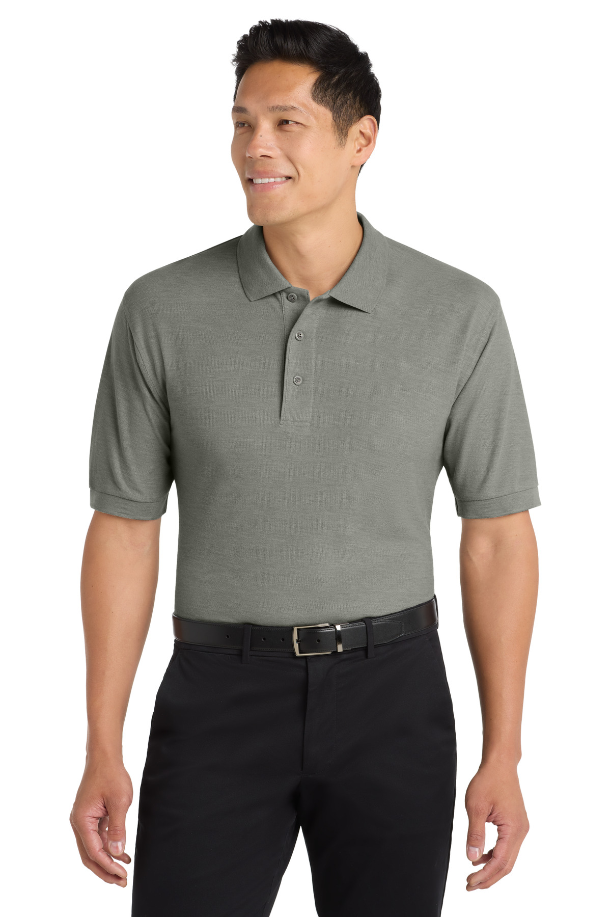 Port Authority K500 — Cool Grey