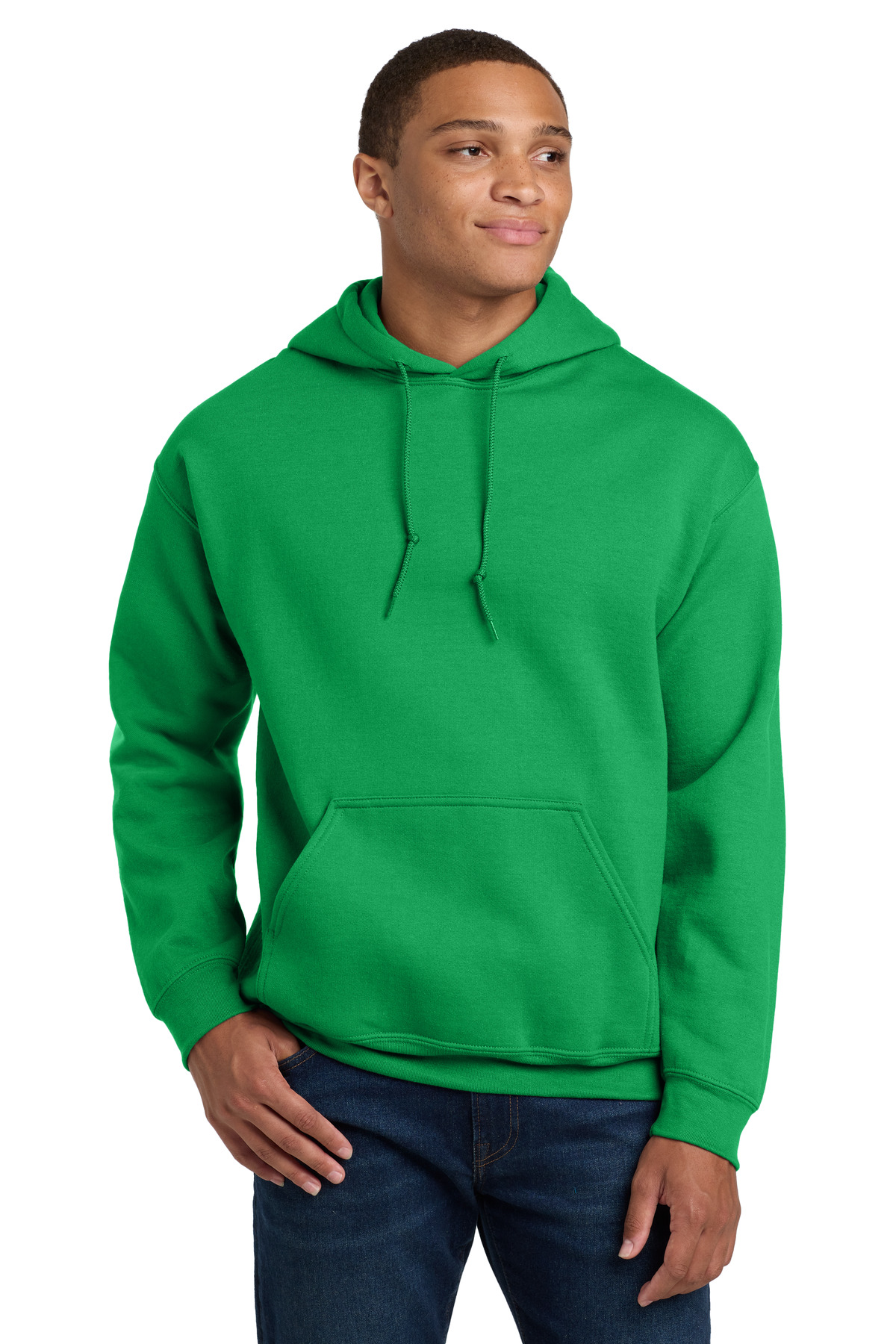 Gildan 18500 — Irish Green front