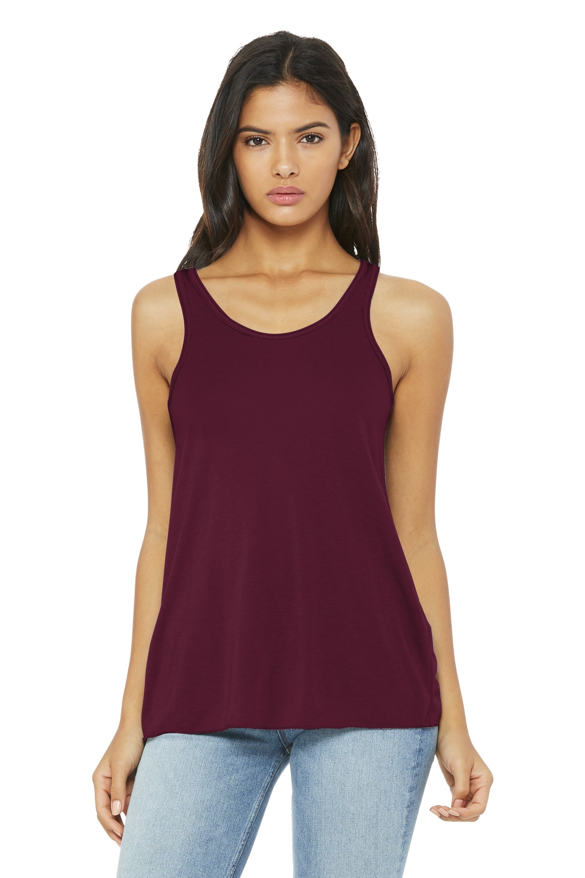 Bella + Canvas 8800 — Maroon front