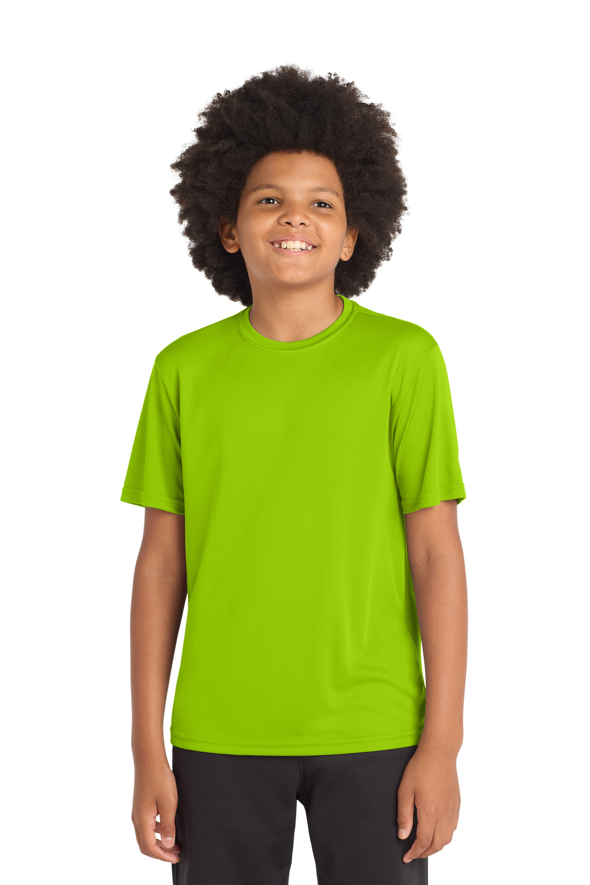 Sport-Tek YST350 — Lime Shock front