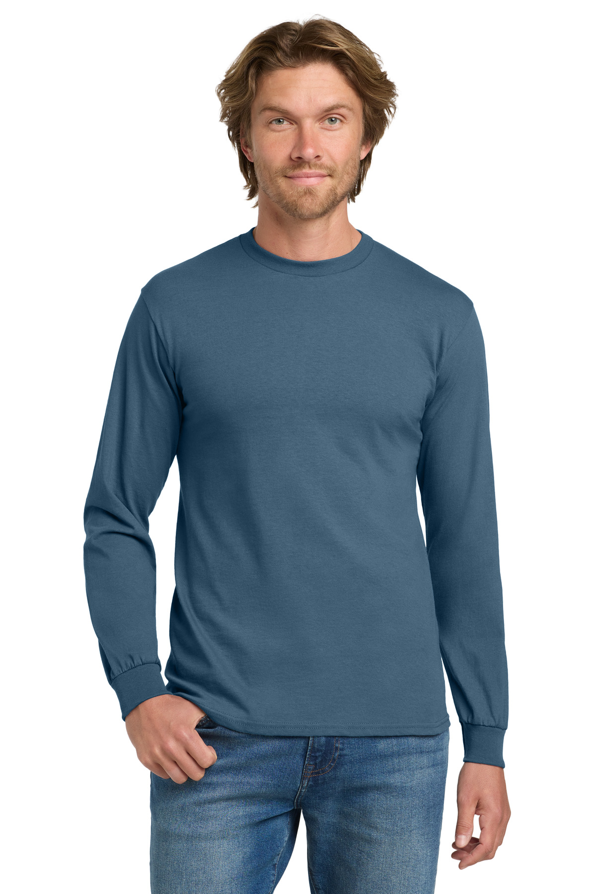 Gildan 5400 — Indigo Blue front