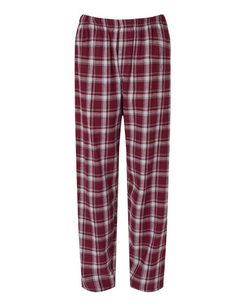 Boxercraft BM6624 — Heritage Maroon Plaid front