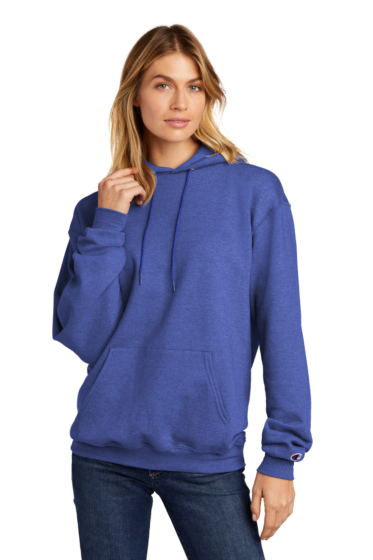 Champion S700 — Royal Blue Heather front