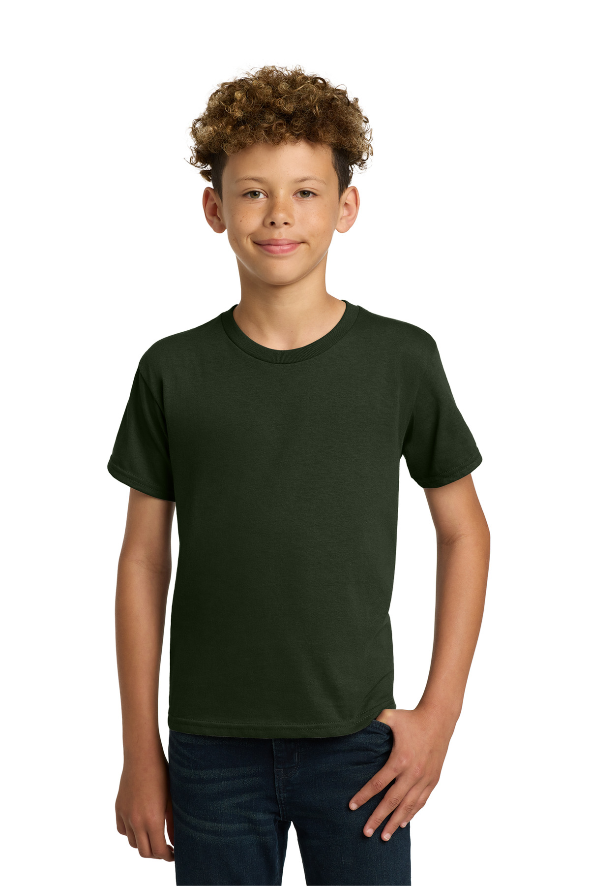 Gildan 5000B — Forest Green front