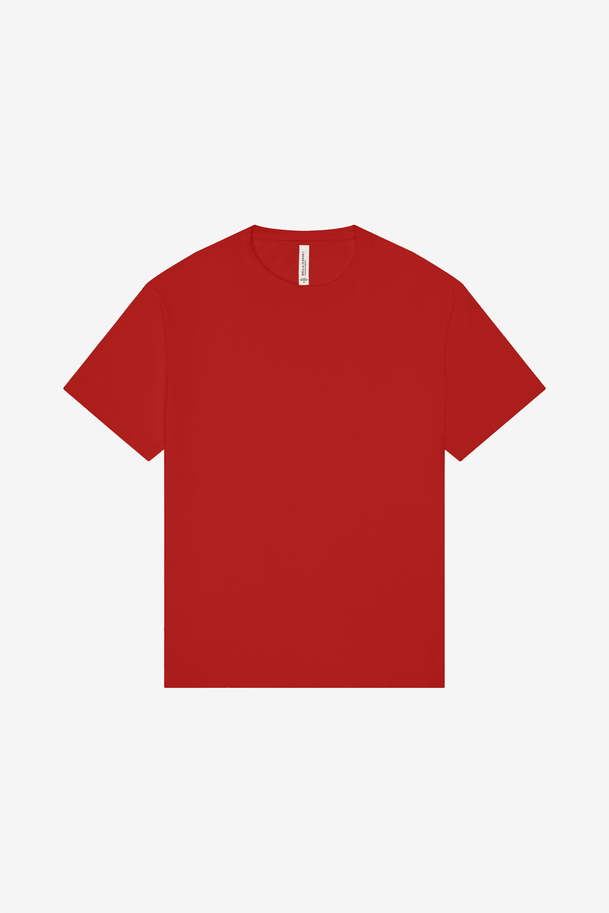 Bella + Canvas 3010 — Red front