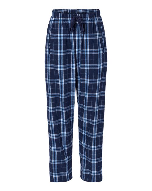 Boxercraft BW6620 — Navy Columbia Plaid front
