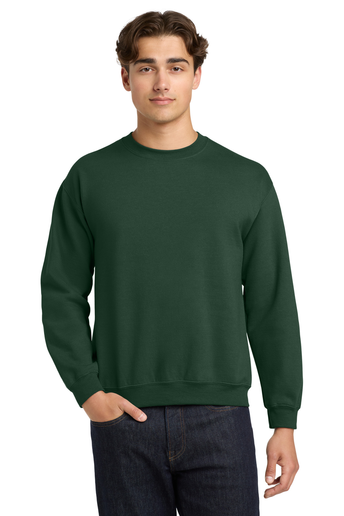 Gildan 18000 — Fan Dark Green front
