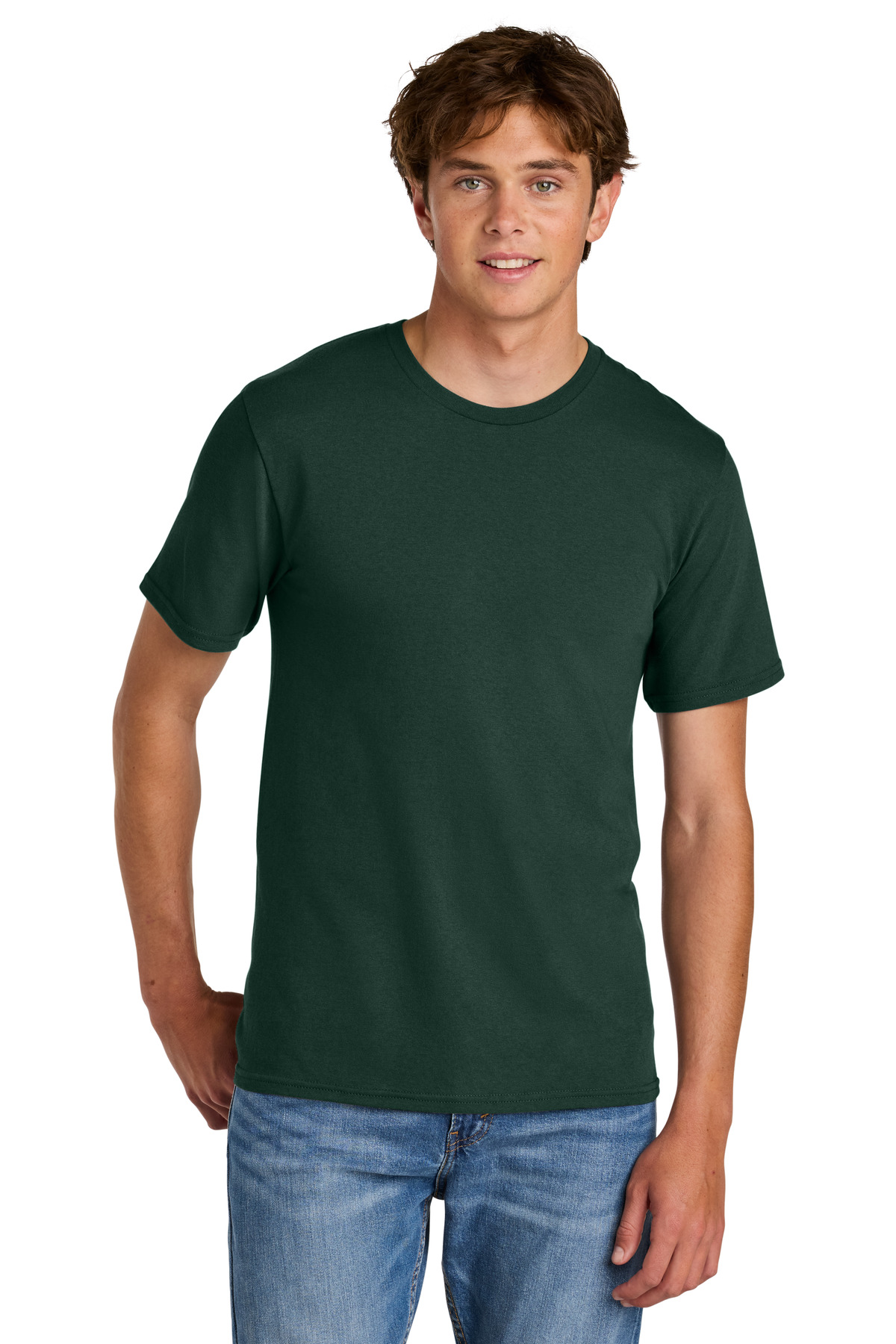 Port & Co PC43 — Dark Green front