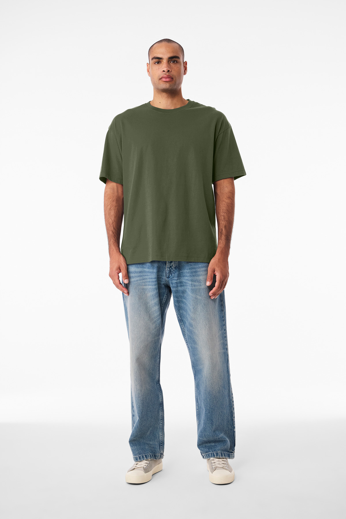 Bella + Canvas 3010 — Military Green front