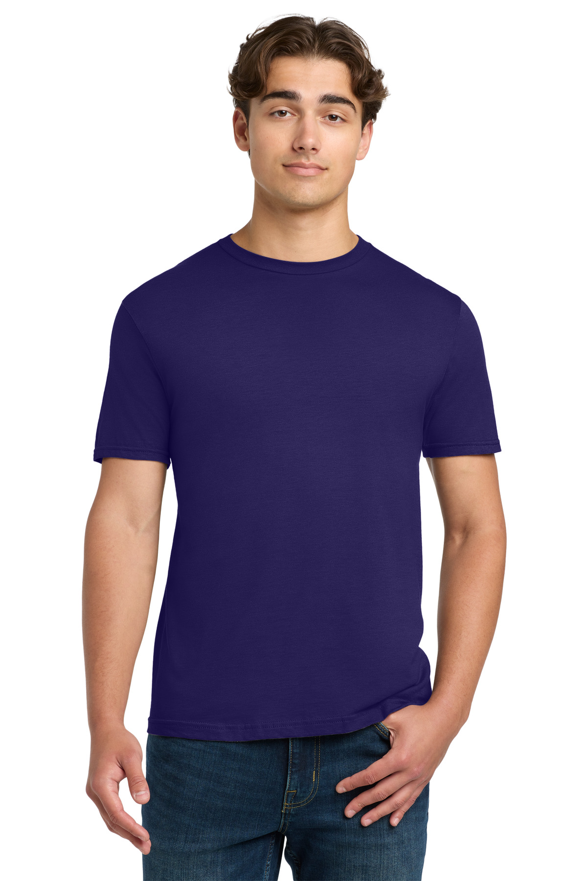 Gildan 64000 — Fan Dark Purple front