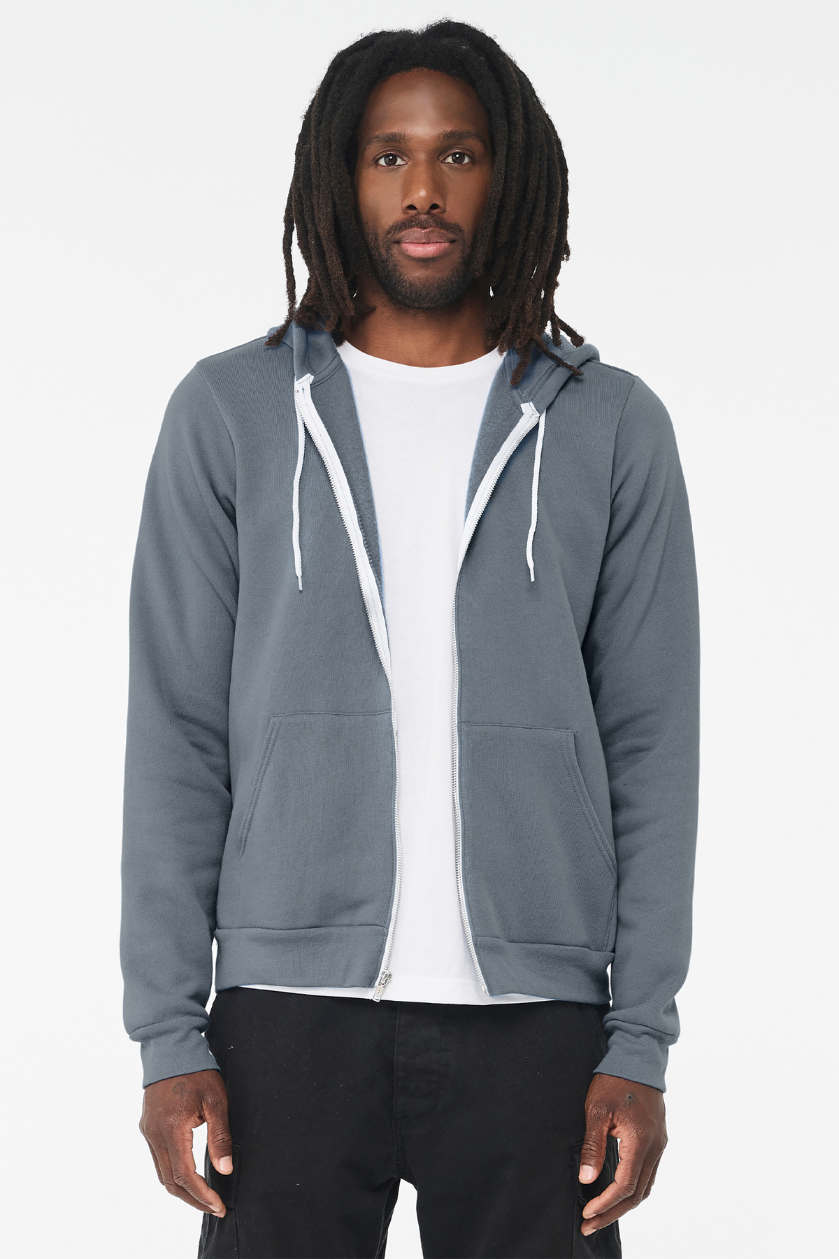 Bella + Canvas 3739 — Steel Blue front
