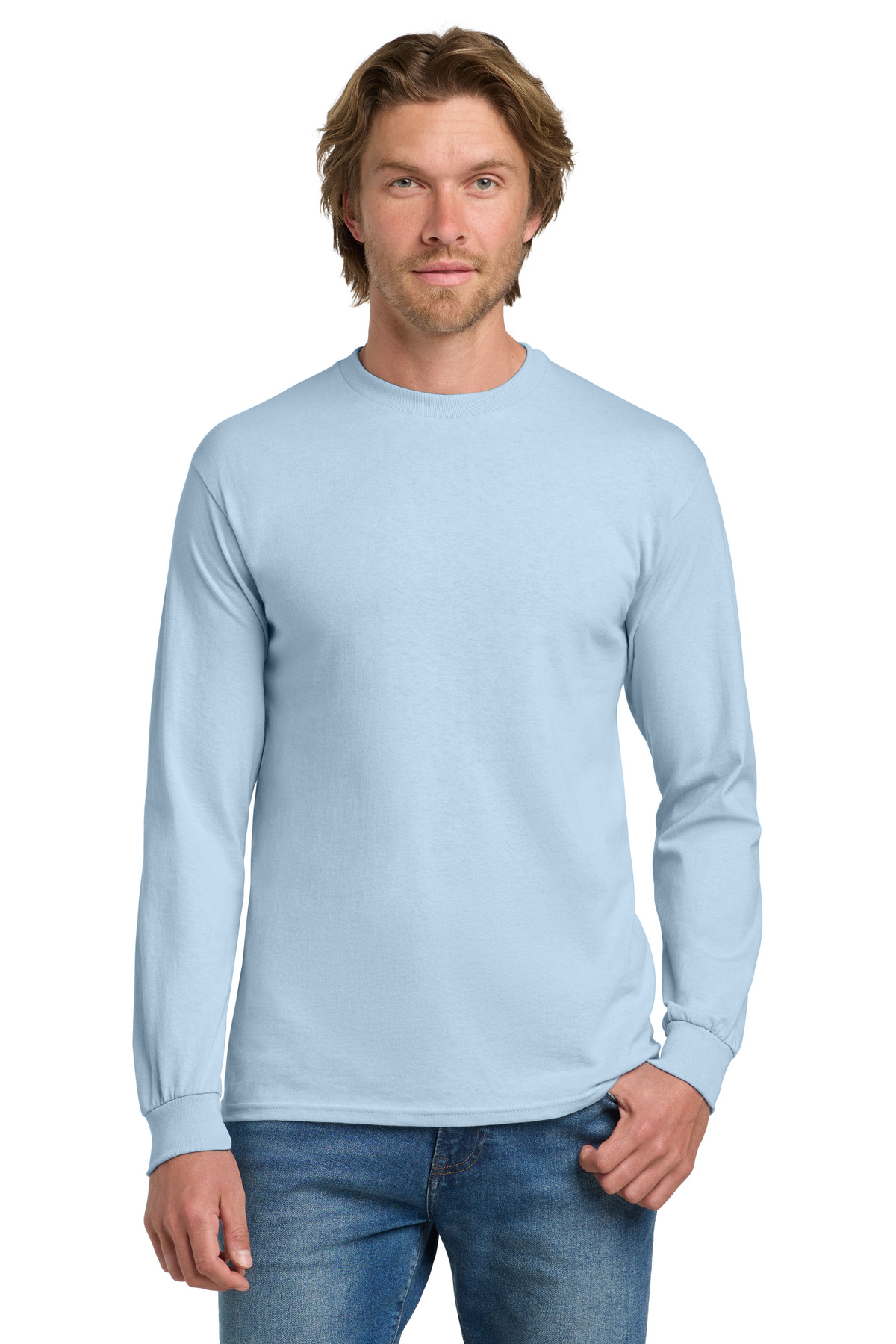 Gildan 5400 — Light Blue front