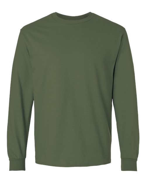Gildan 2400 — Military Green front
