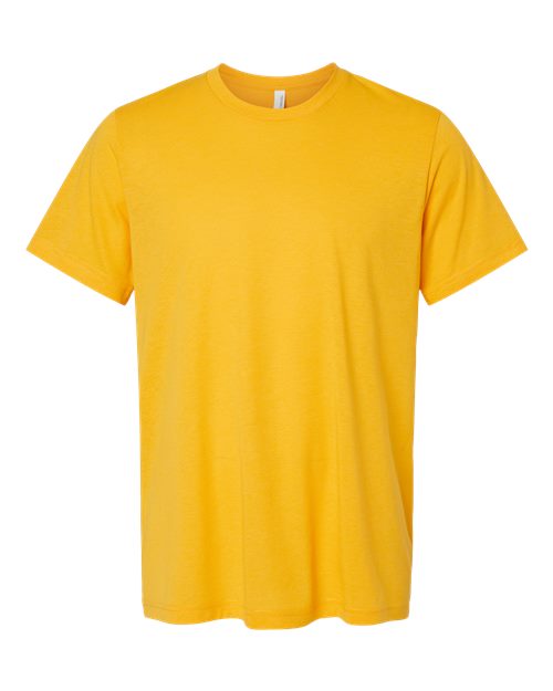 BELLA + CANVAS 3413 — Solid Gold Triblend front